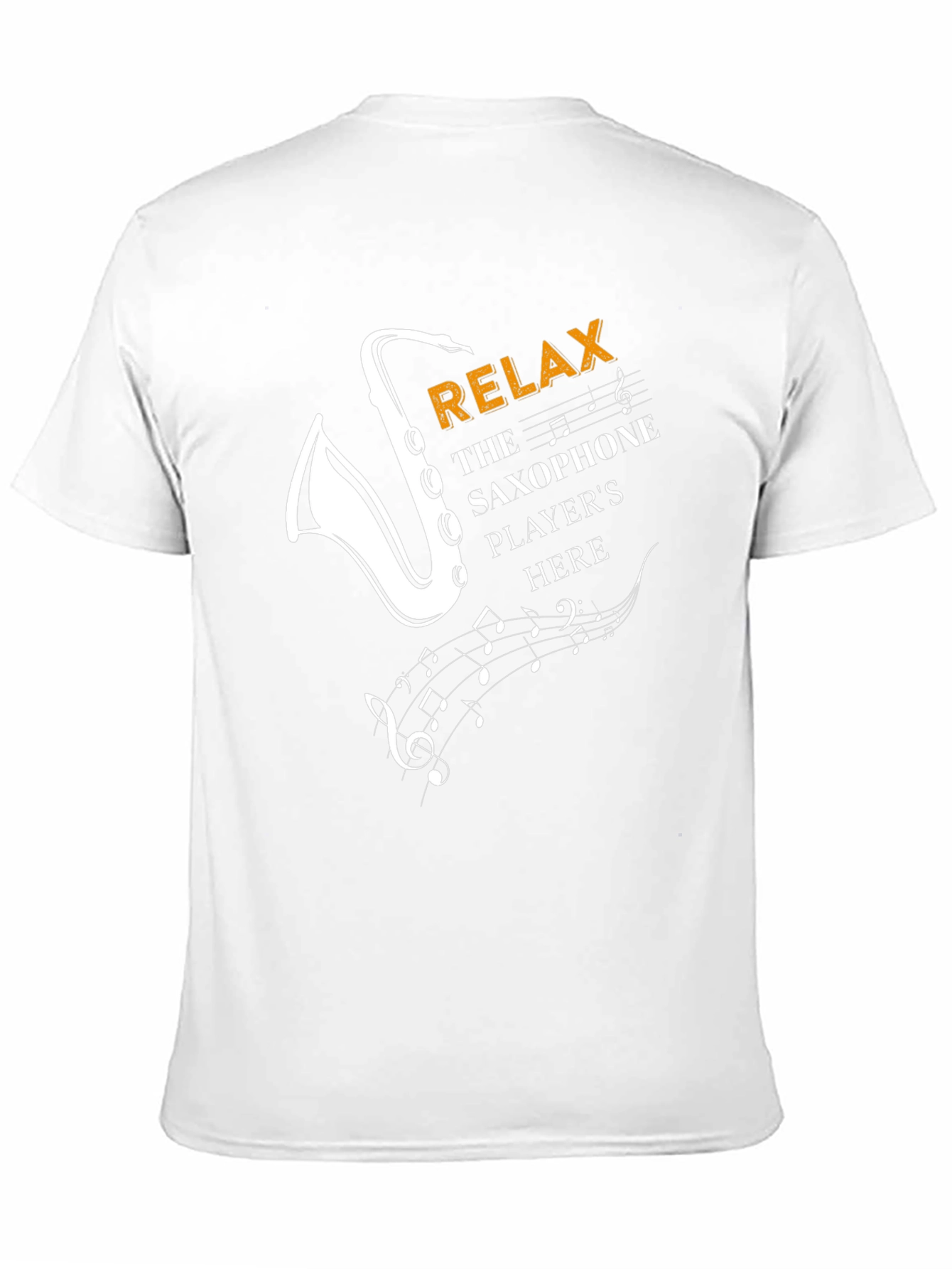 Relax Saxophone Player T-Shirt - Music Lover Tee
