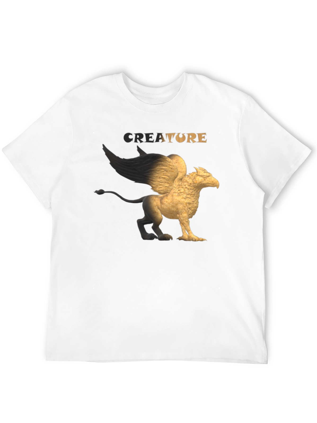 Mythical Creature Graphic T-Shirt - Griffin Design