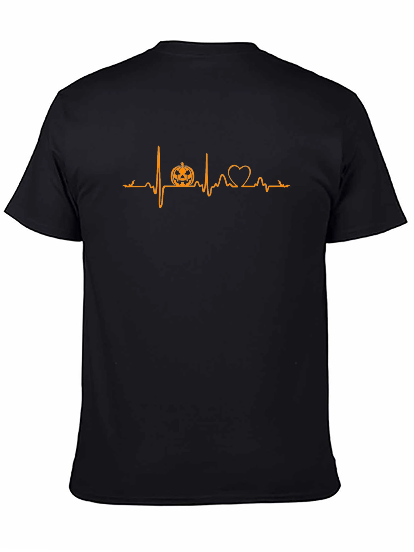 Halloween Heartbeat T-Shirt - Pumpkin Love!