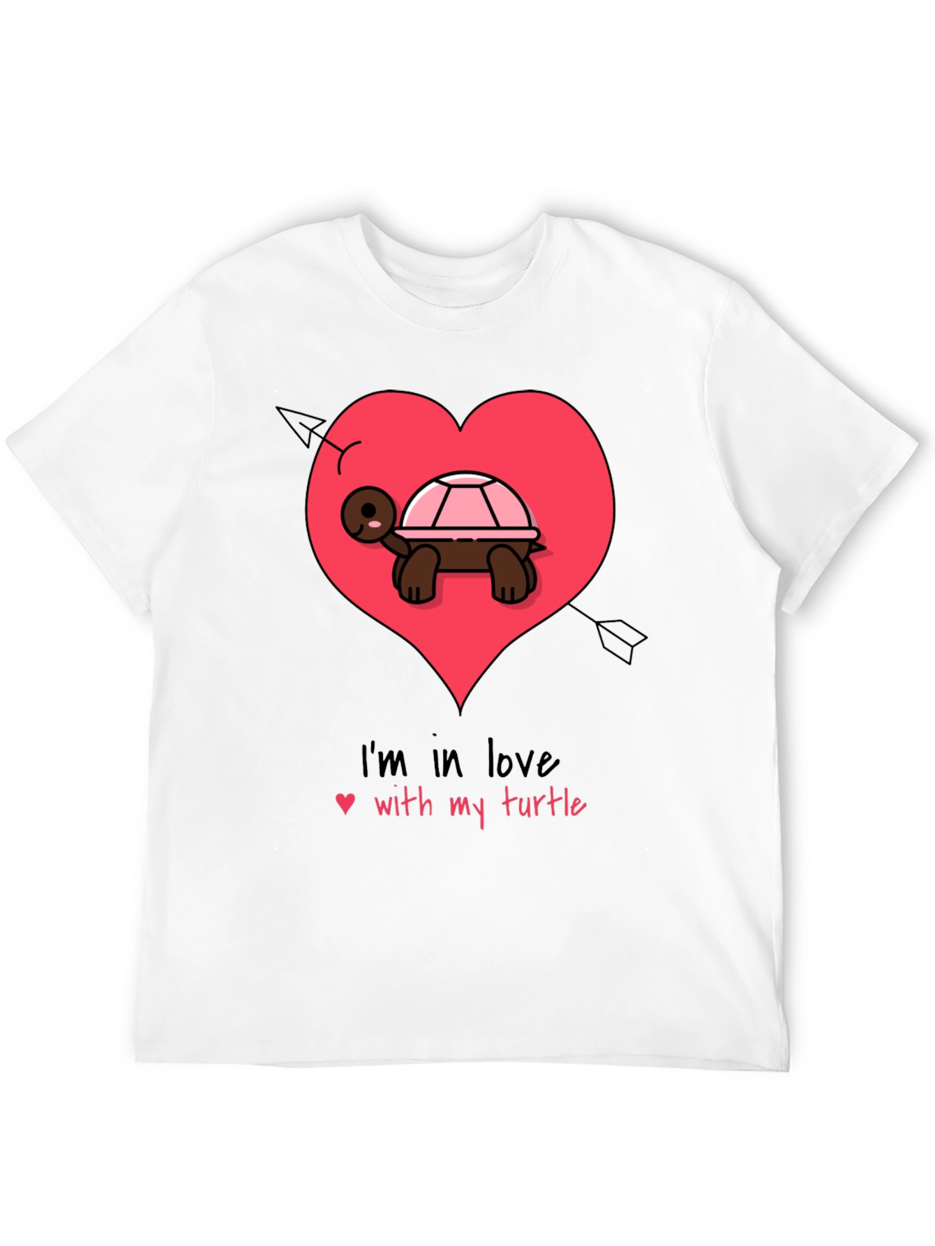 Im in Love with My Turtle Graphic T-Shirt