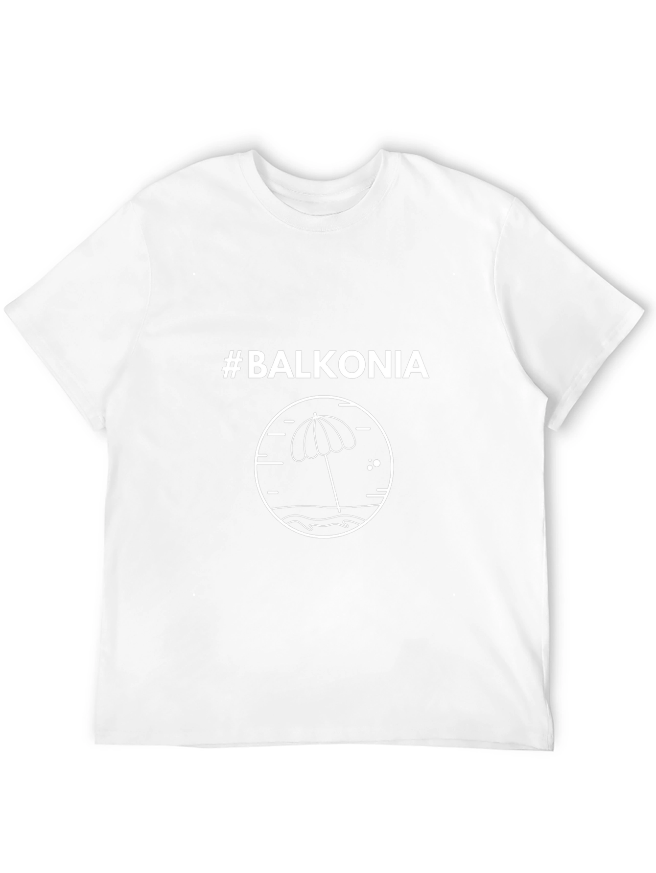 #Balkonia Beach Graphic Tee - Stylish Summer Vibes