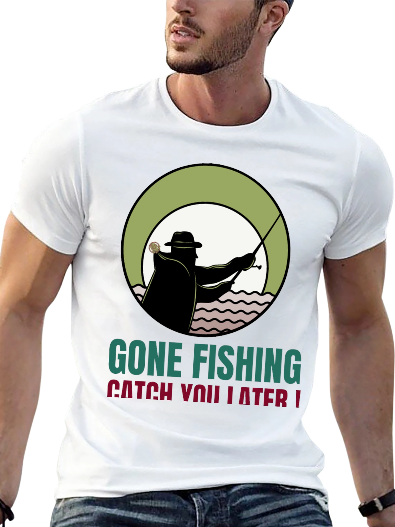 Gone Fishing Tee - Catch You Later T-Shirt