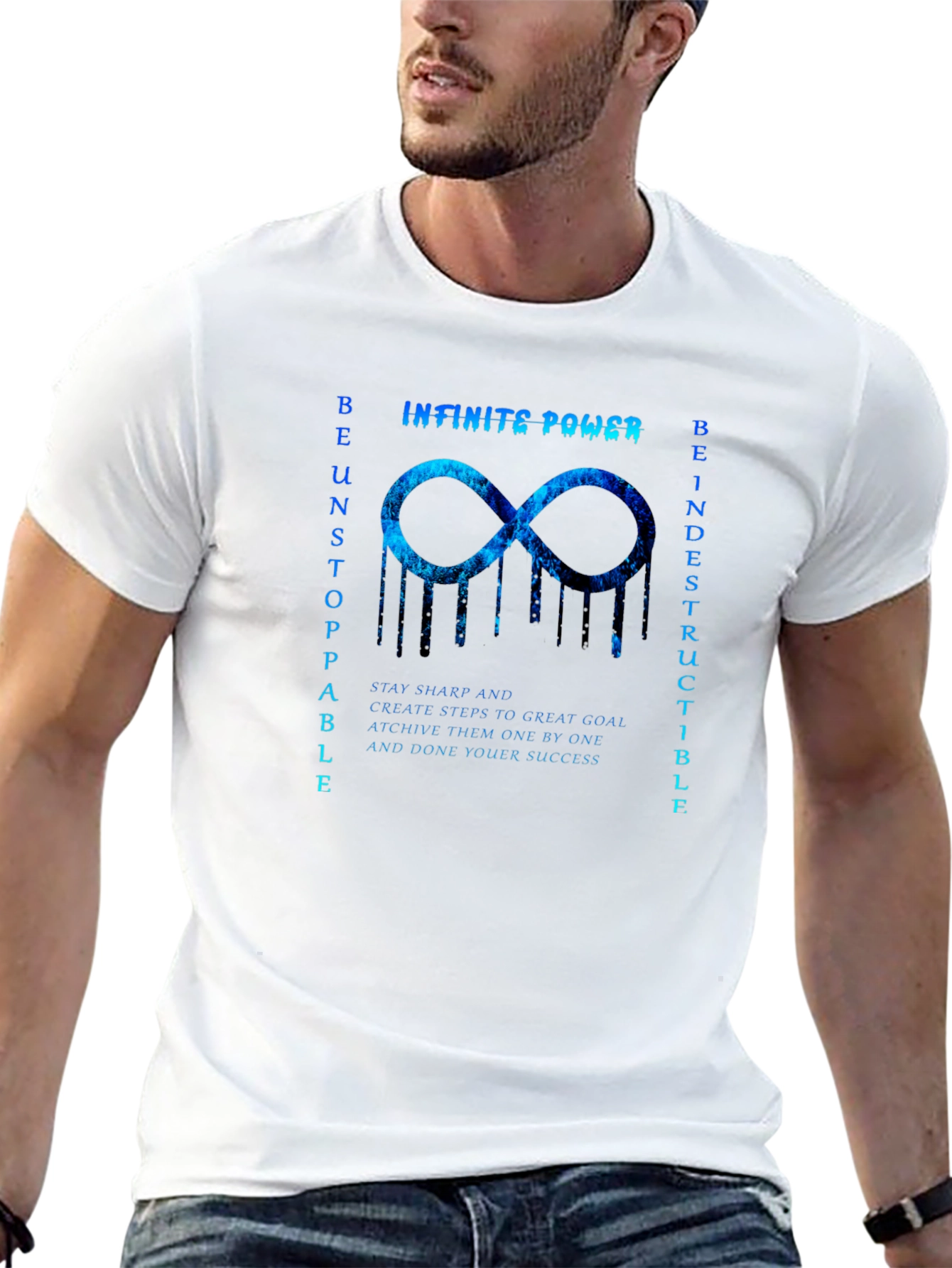 Infinite Power T-Shirt - Unstoppable & Indestructible