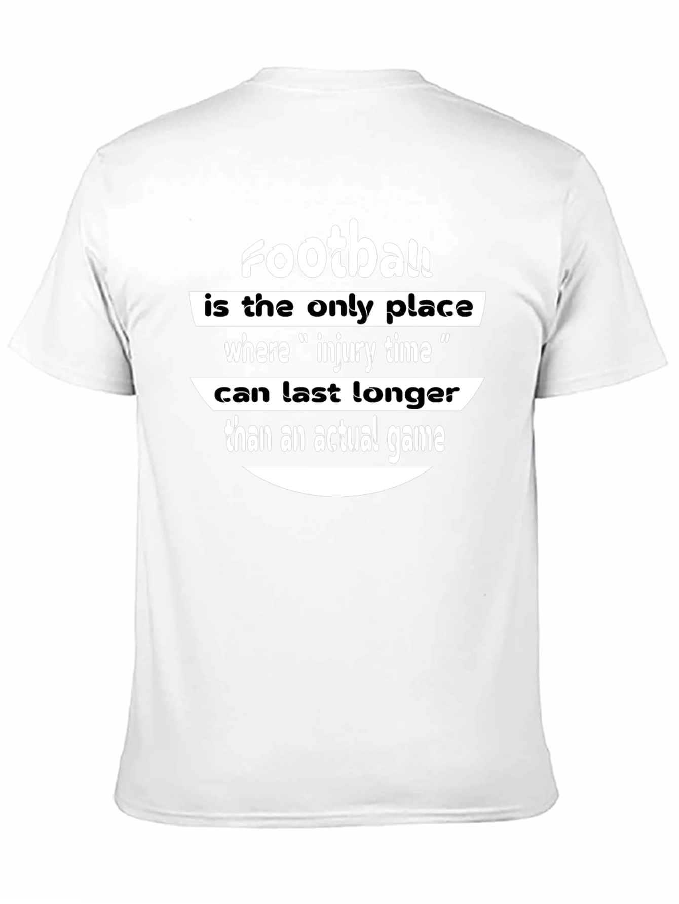 Funny Football Injury Time T-Shirt