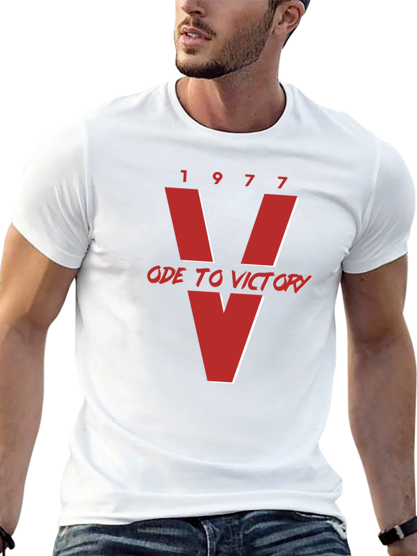 1977 Ode to Victory T-Shirt - Retro Style