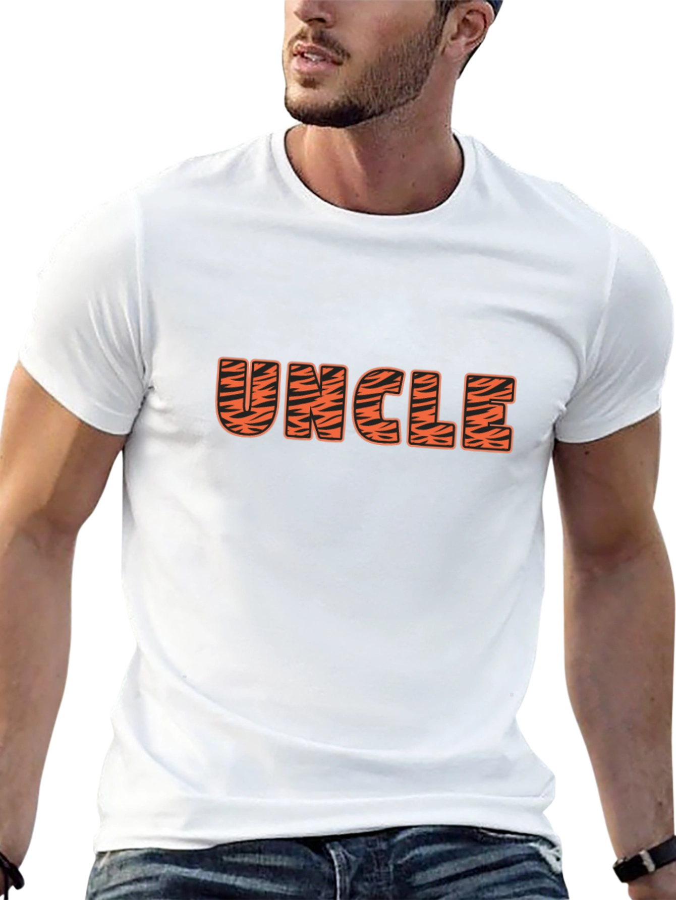 Uncle Tiger Print T-Shirt