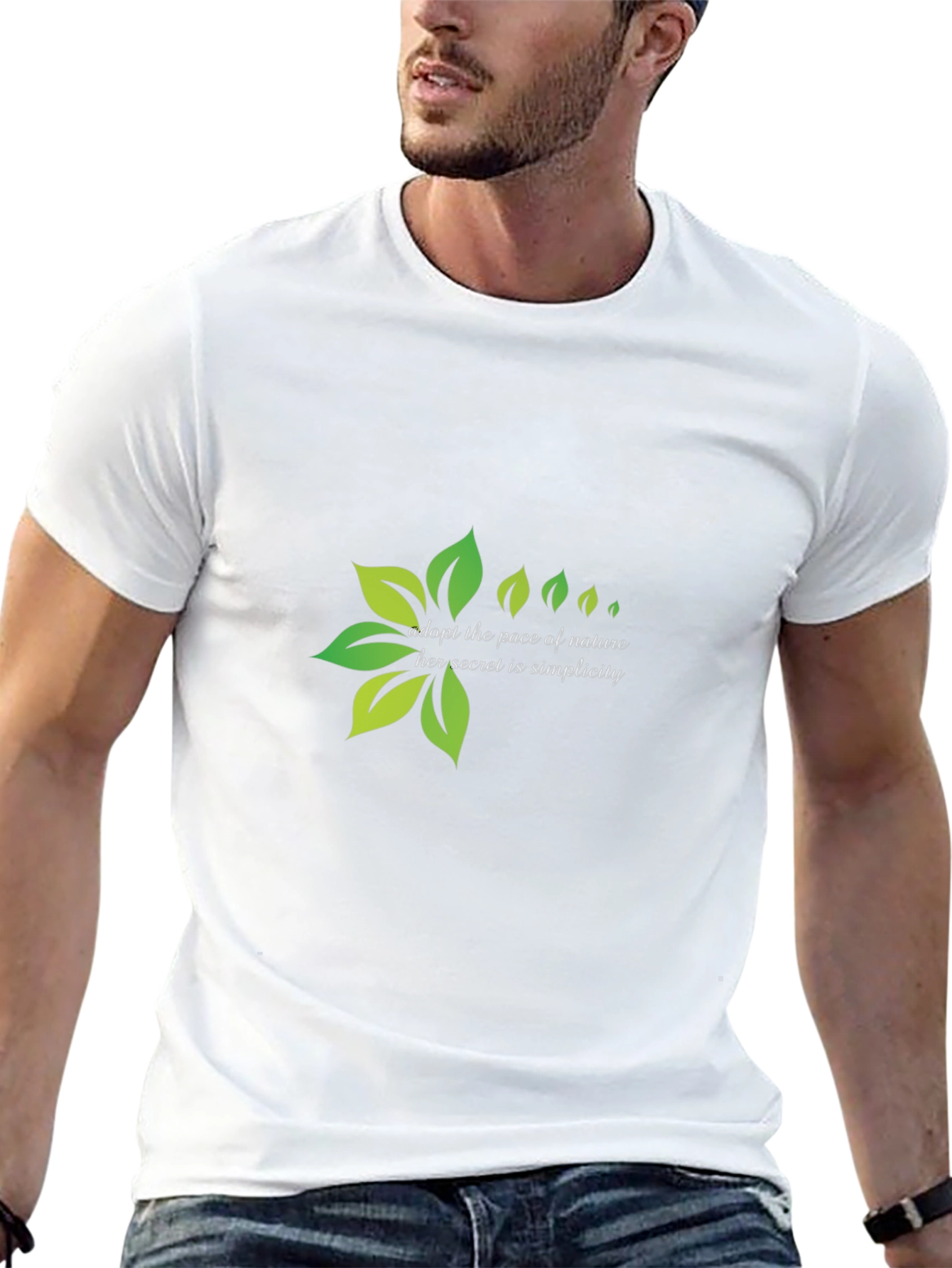 Nature Simplicity Graphic T-Shirt