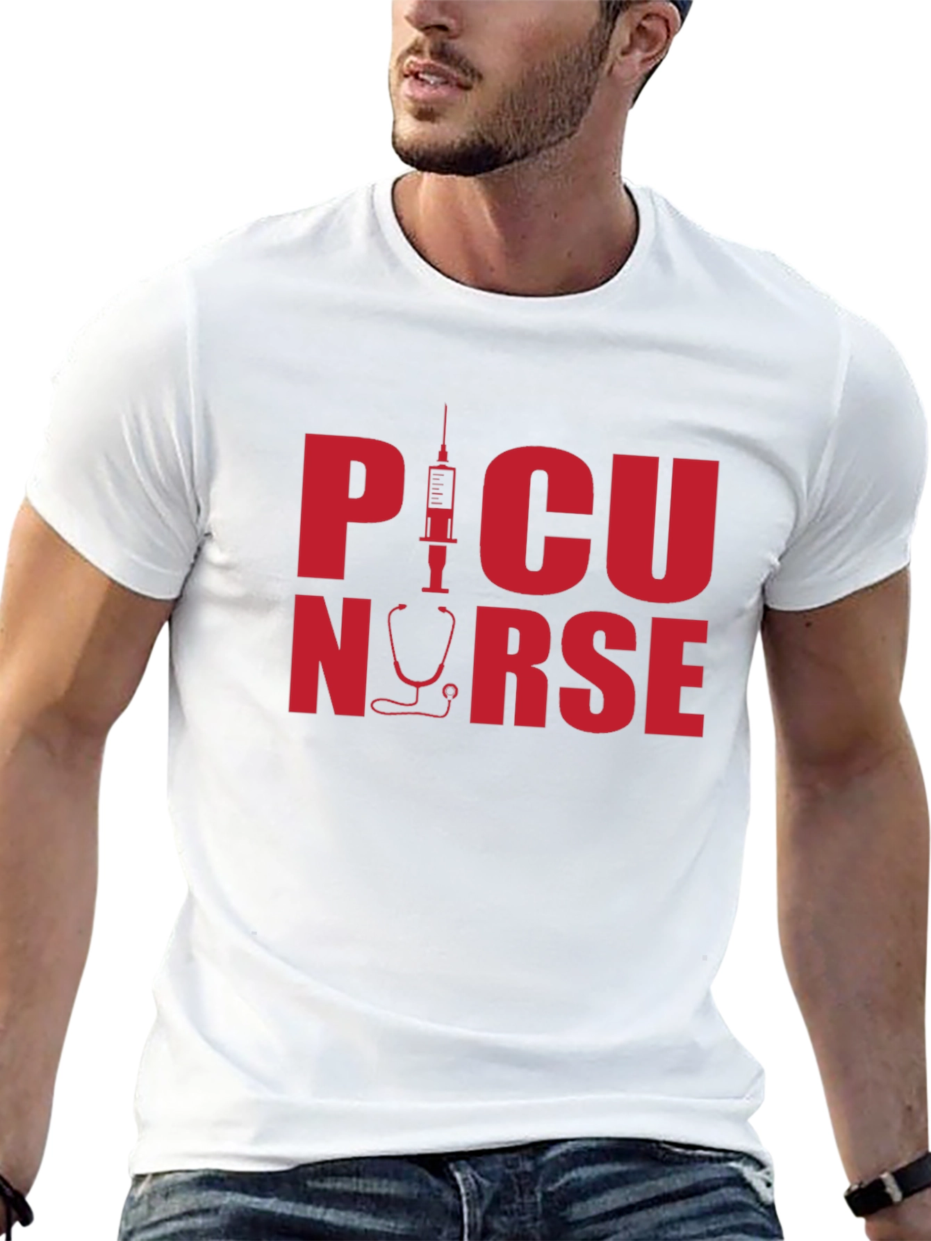 PCU Nurse Graphic T-Shirt - Medical Profession Apparel
