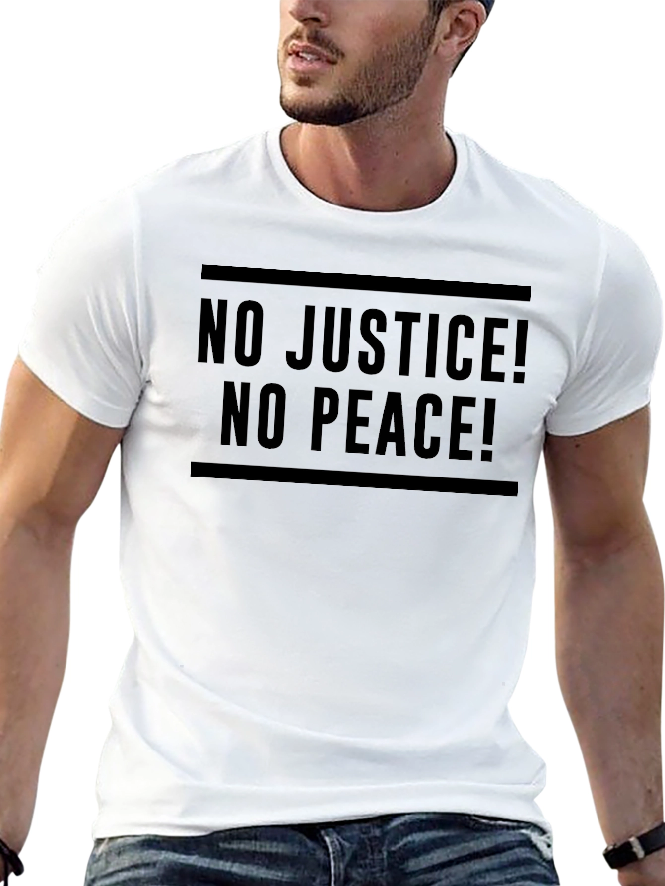 No Justice No Peace Graphic Tee