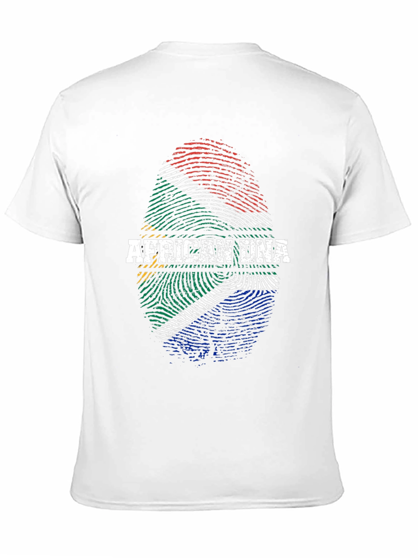 African DNA Flag T-Shirt - South Africa Pride