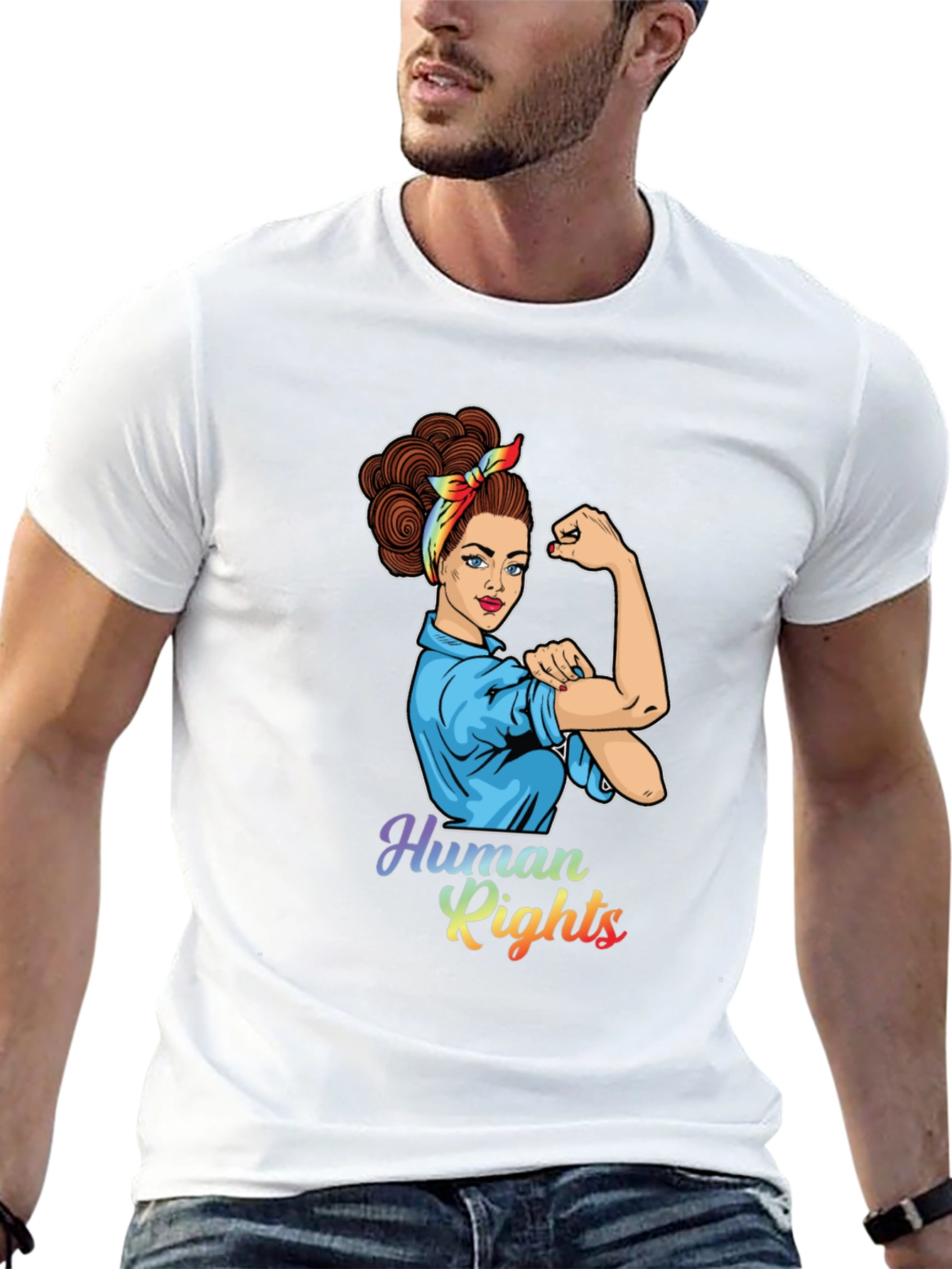 Empowered Human Rights Graphic Tee