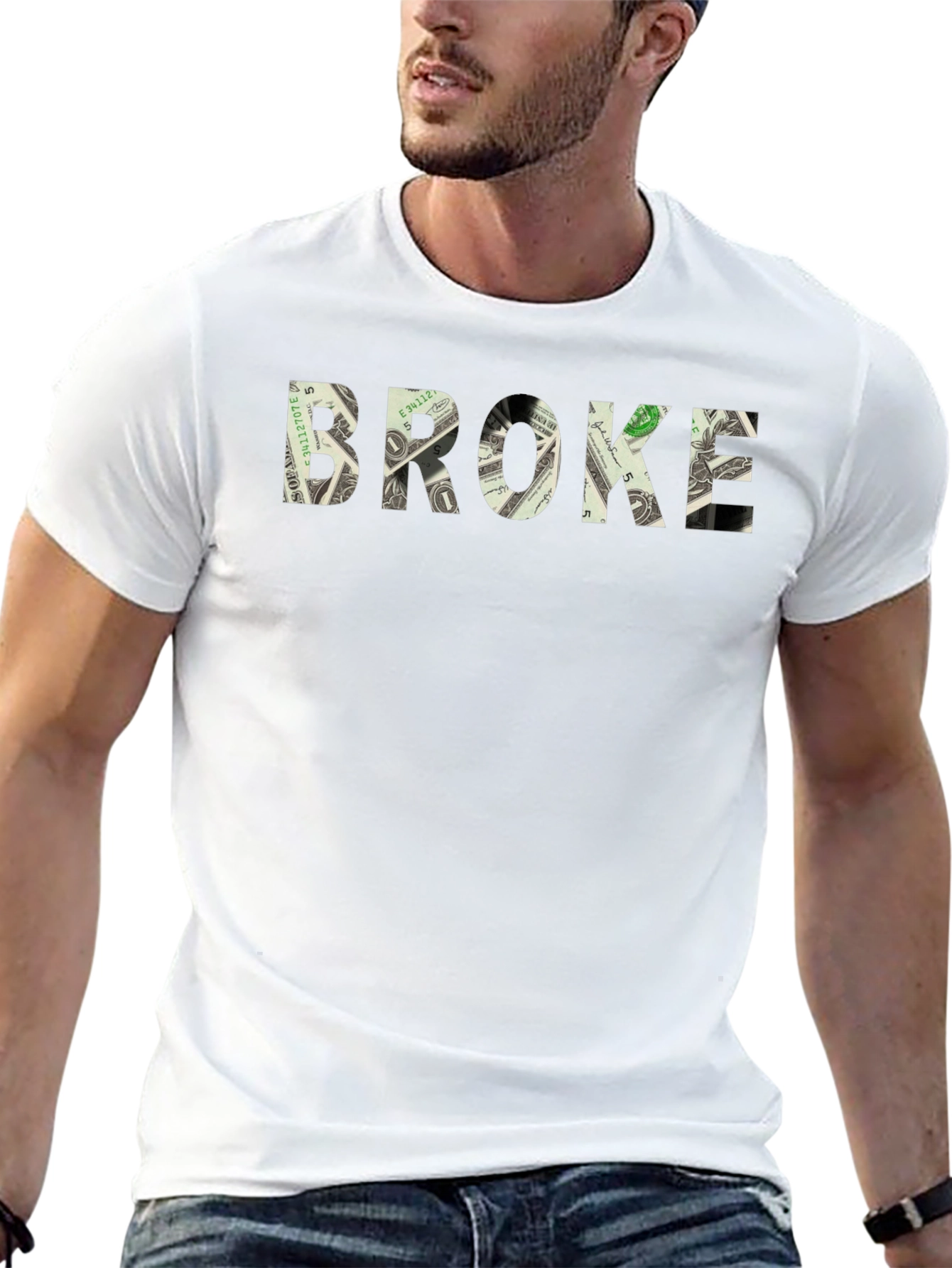 Broke Money Graphic Tee