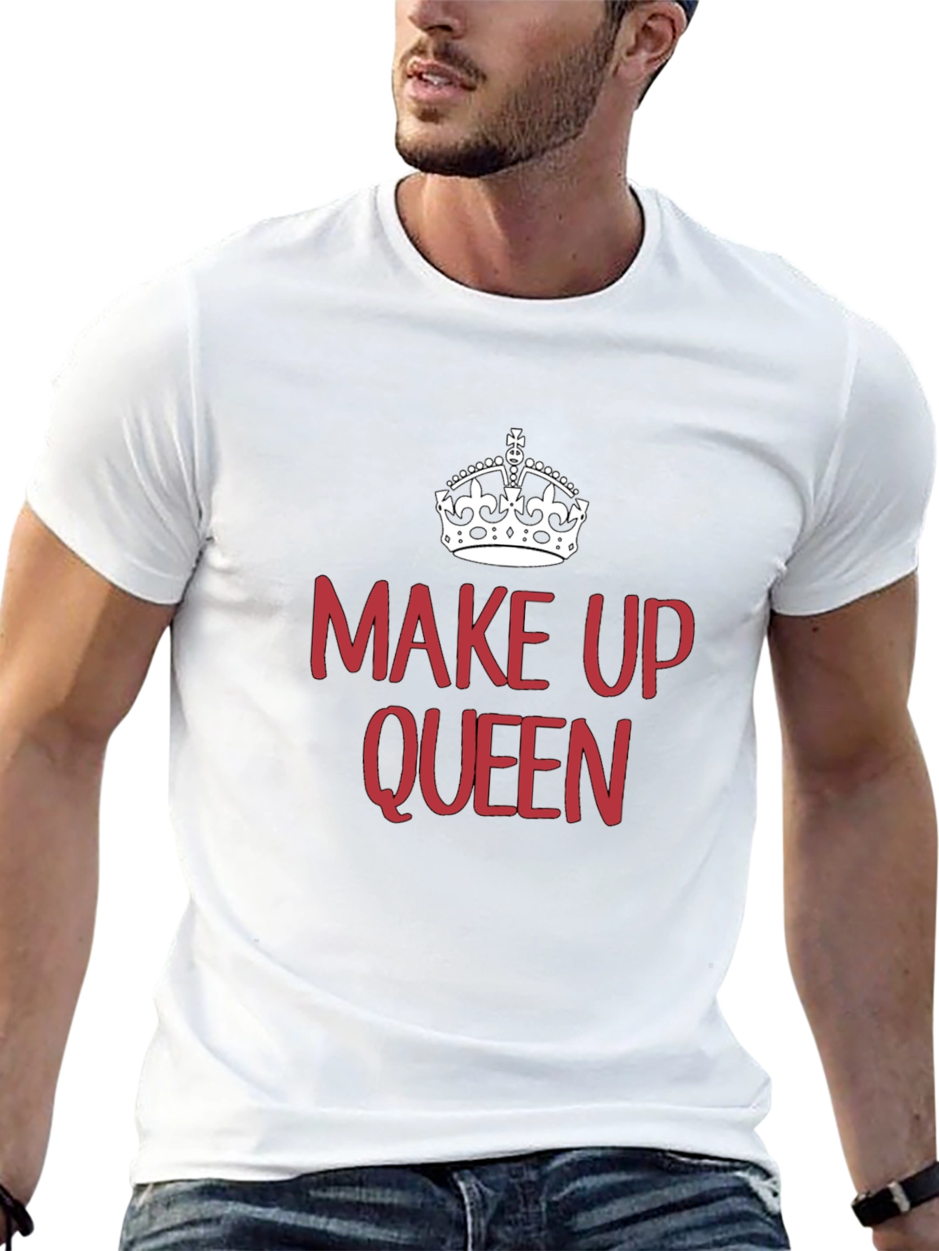 Make Up Queen Black T-Shirt
