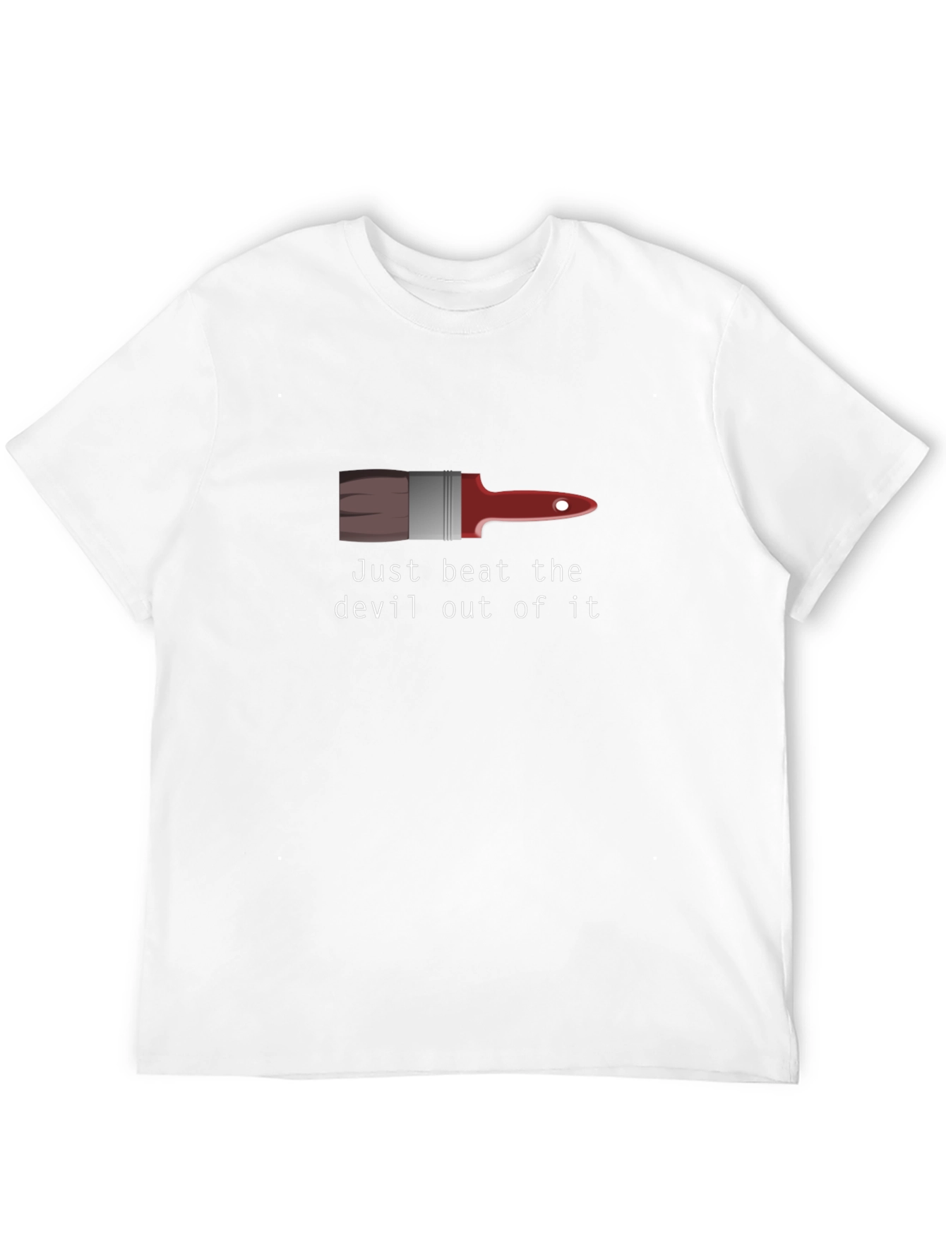 Beat the Devil T-Shirt - Funny Painter Tee
