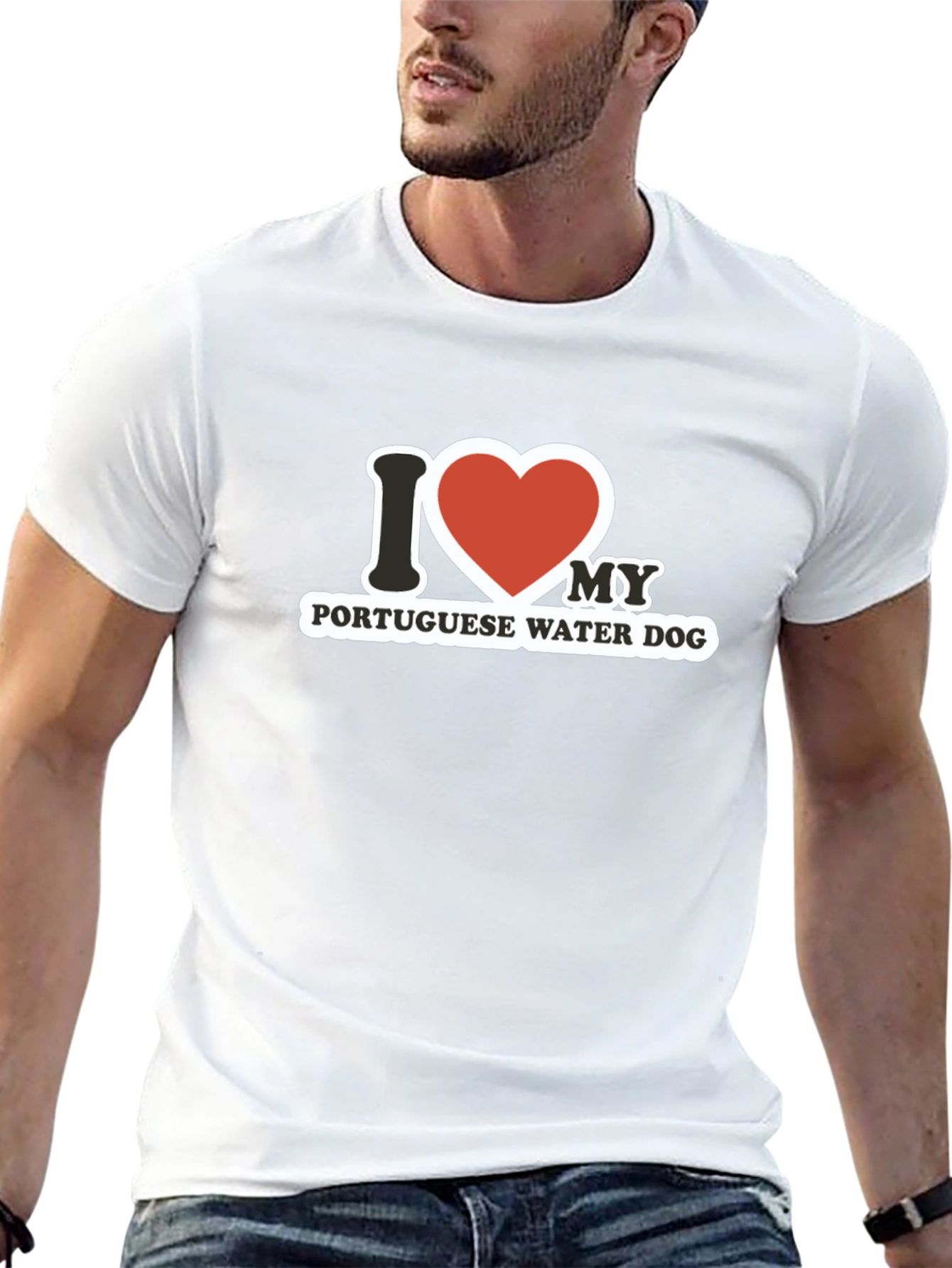 I Heart My Portuguese Water Dog T-Shirt