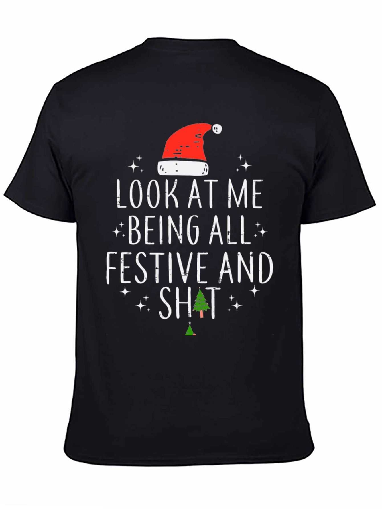 Festive AF Christmas T-Shirt - Funny Holiday Tee