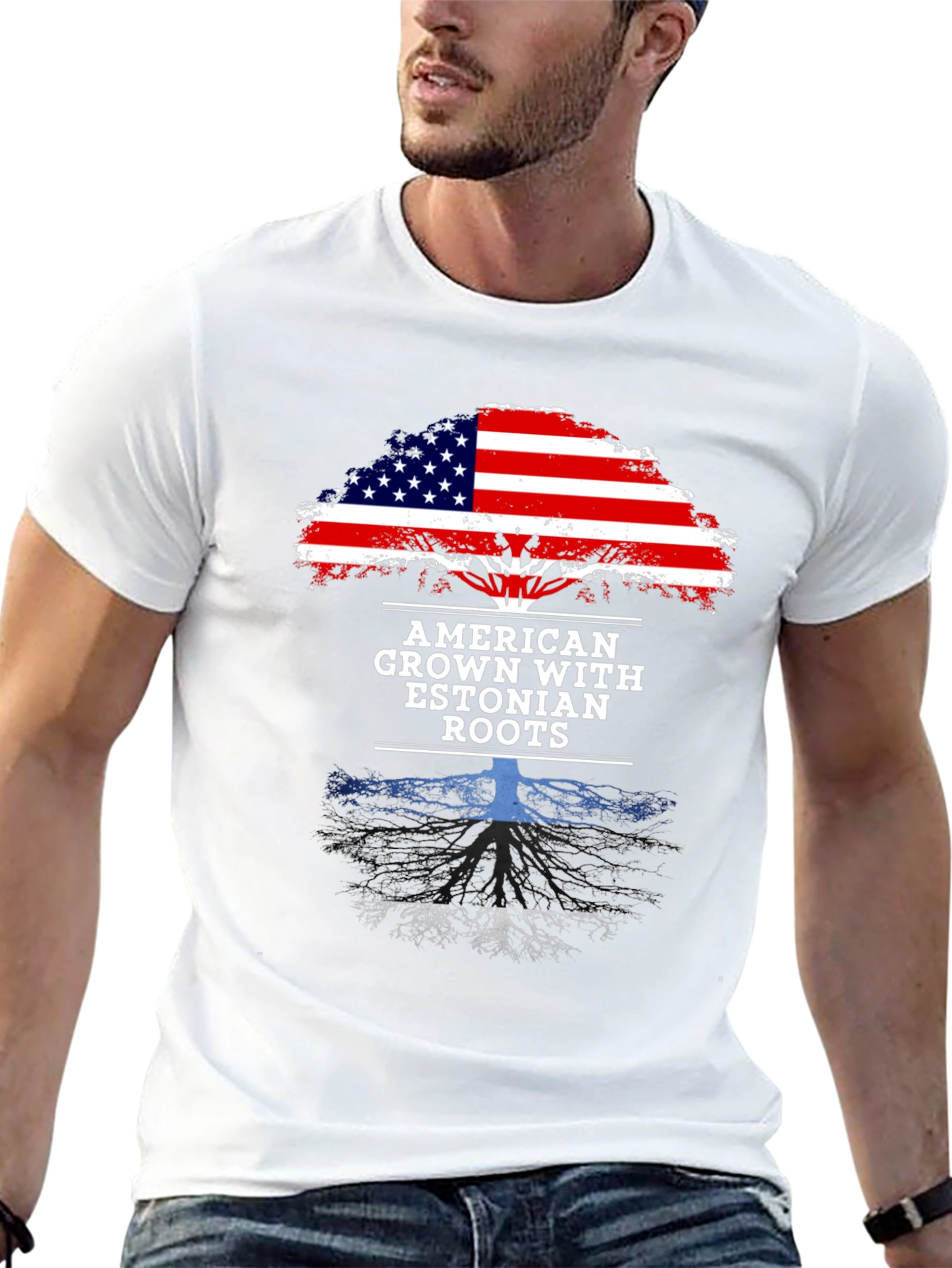American Grown with Estonian Roots T-Shirt
