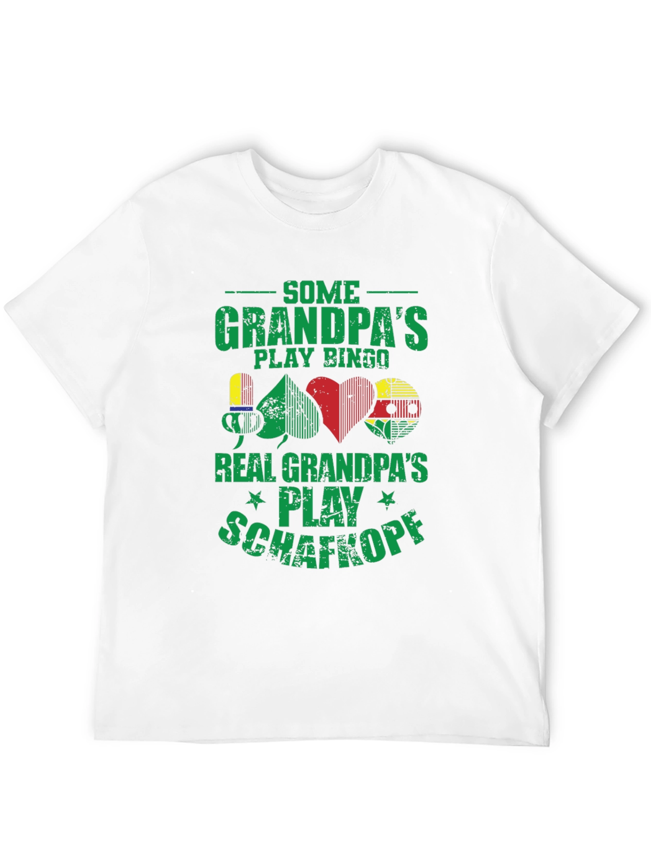 Funny Grandpa Card Game T-Shirt
