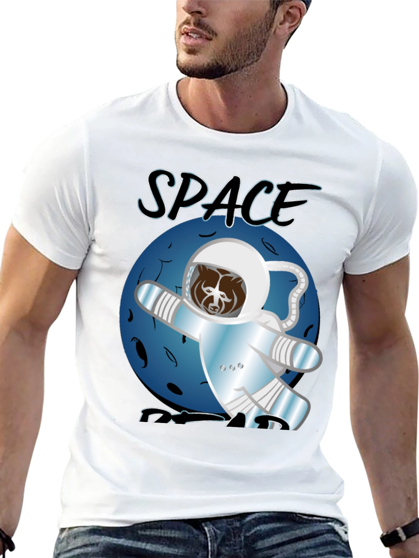 Space Bear T-Shirt - Astronaut Adventure