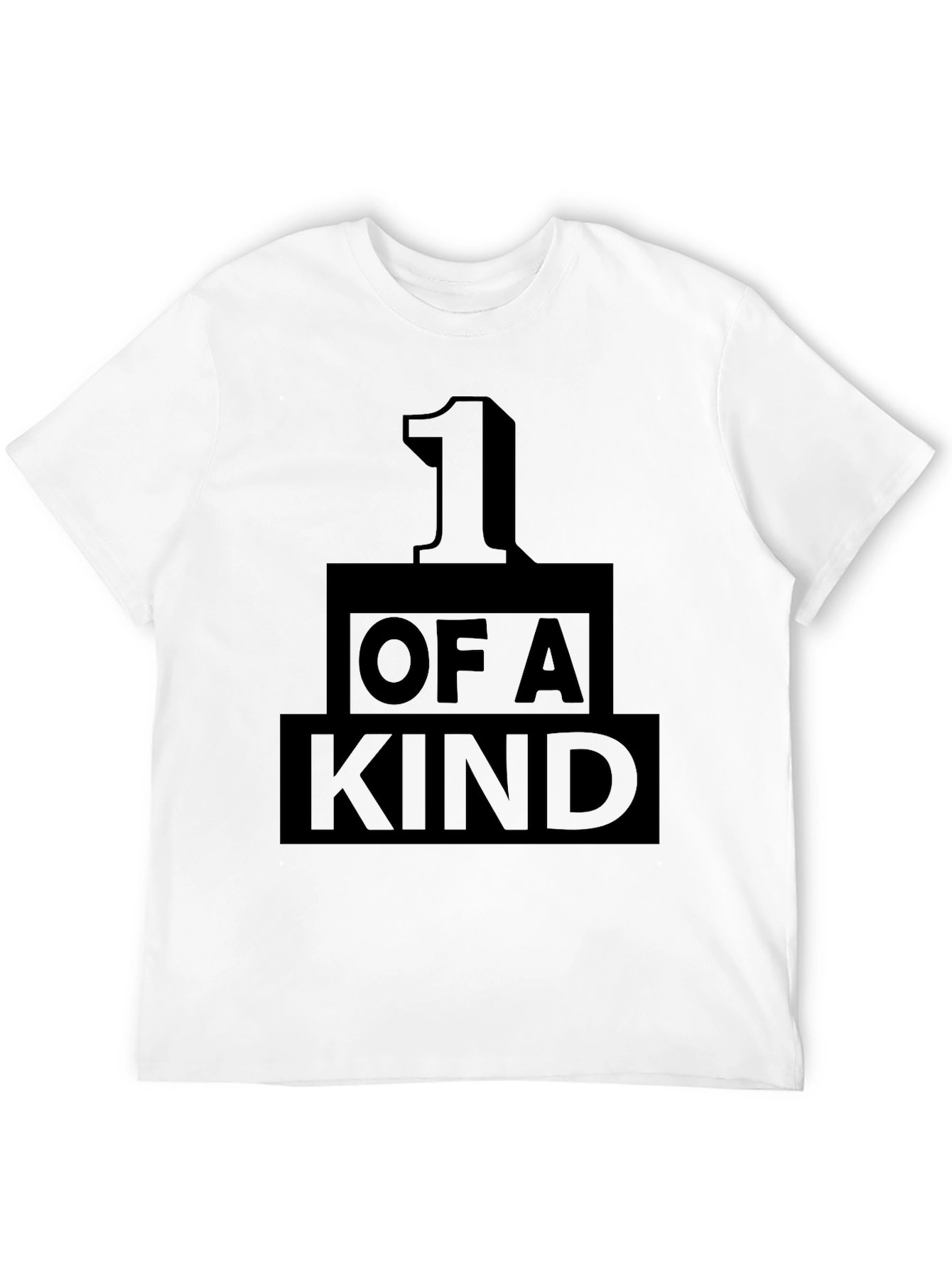 One of a Kind Black Graphic Tee