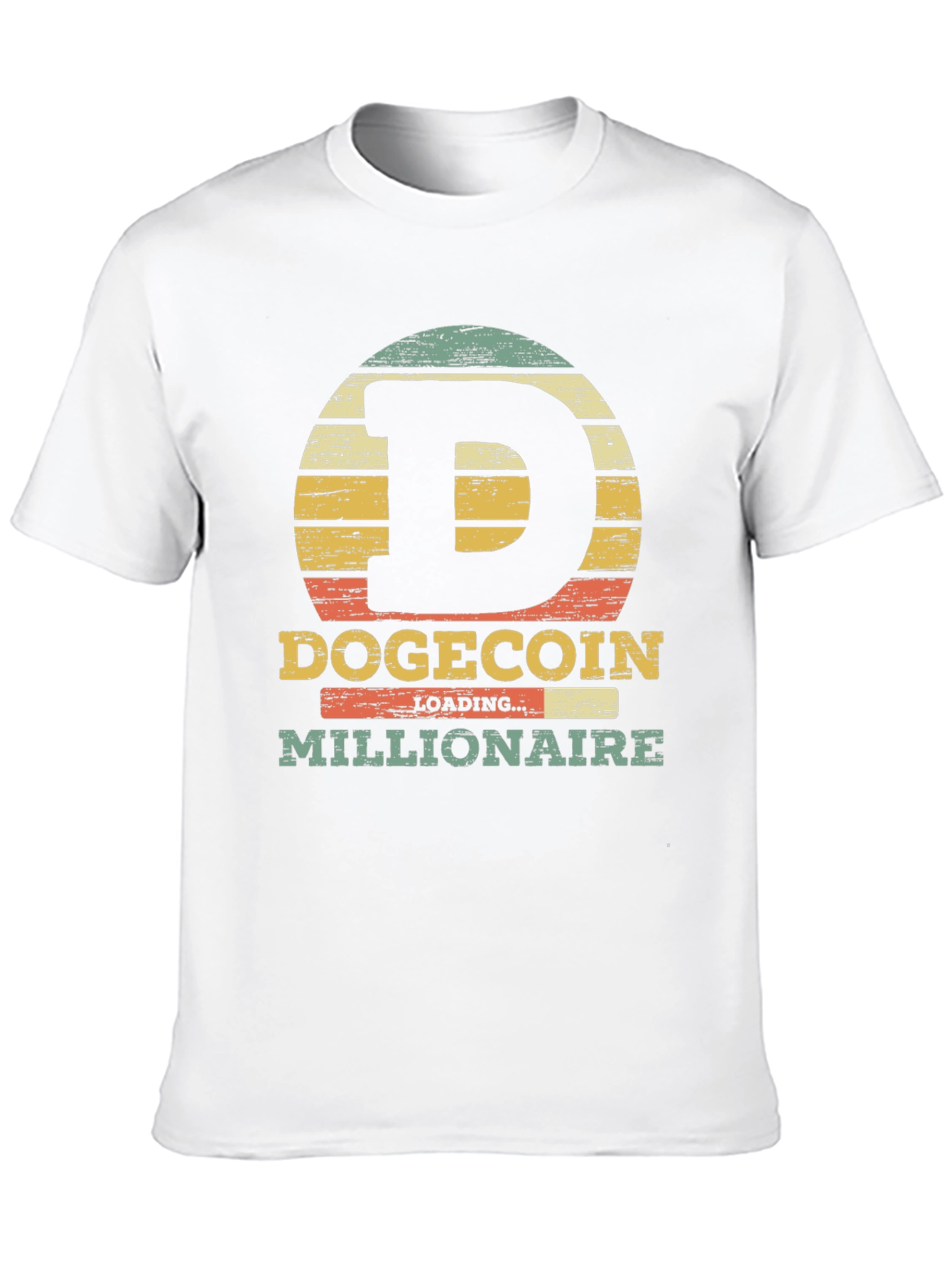 Dogecoin Millionaire Graphic Tee - Crypto Humor T-Shirt
