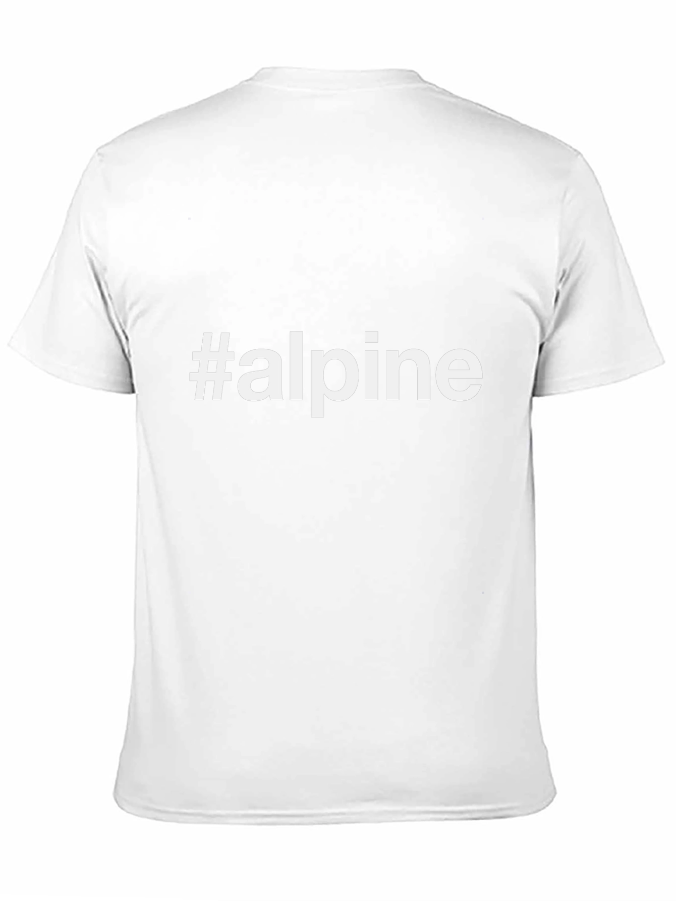 #alpine Black Graphic Tee - Stylish & Comfy