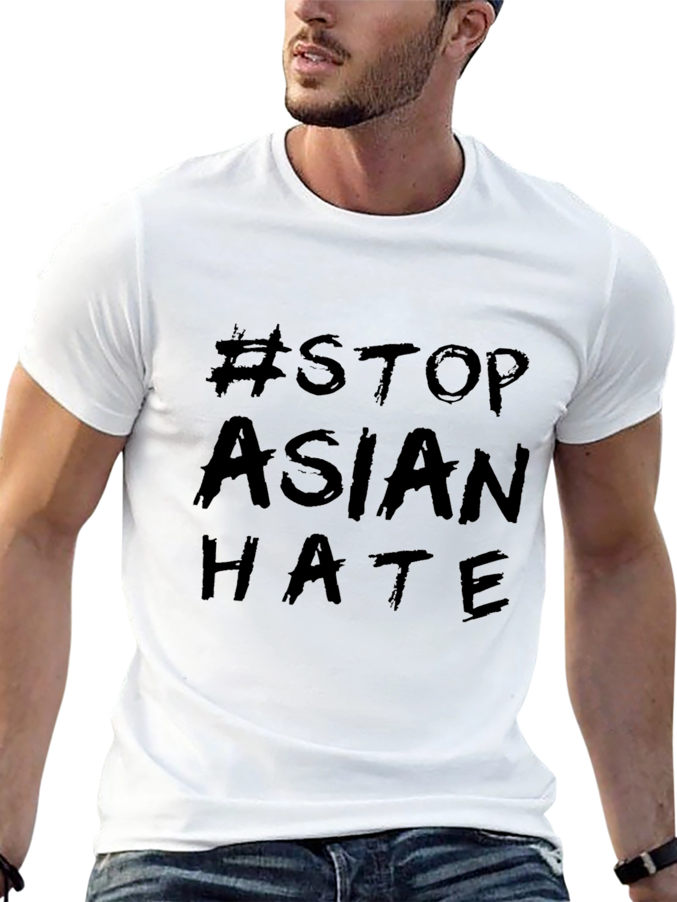 #StopAsianHate Black T-Shirt