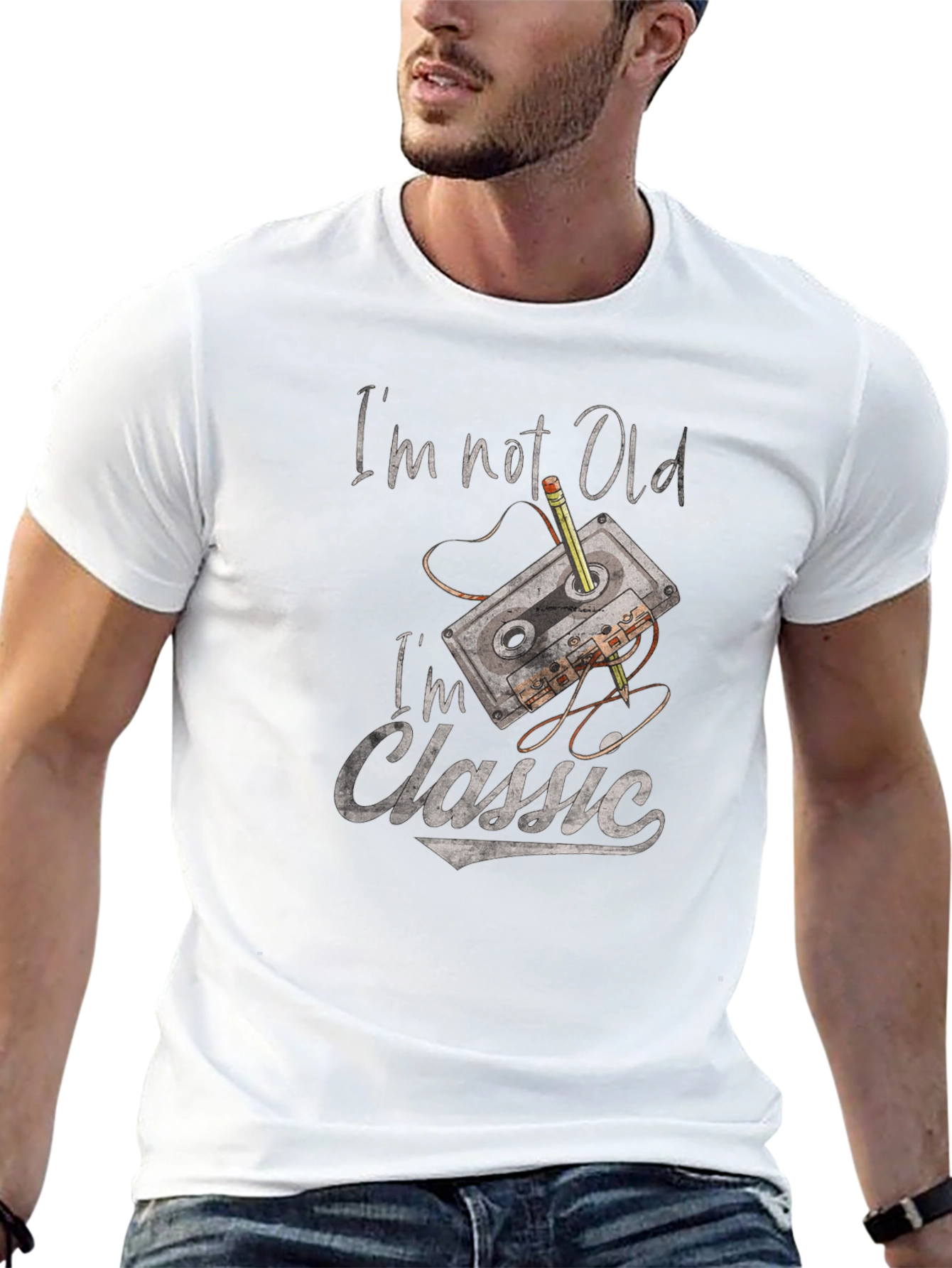 Im Not Old Im Classic T-Shirt Cassette