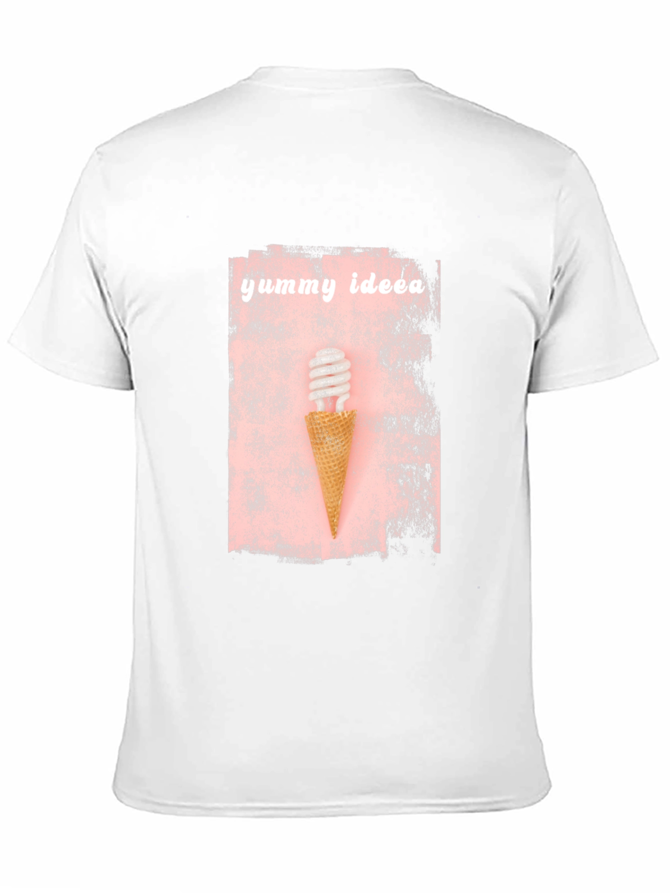 Yummy Idea T-Shirt - Unique Ice Cream Cone Design