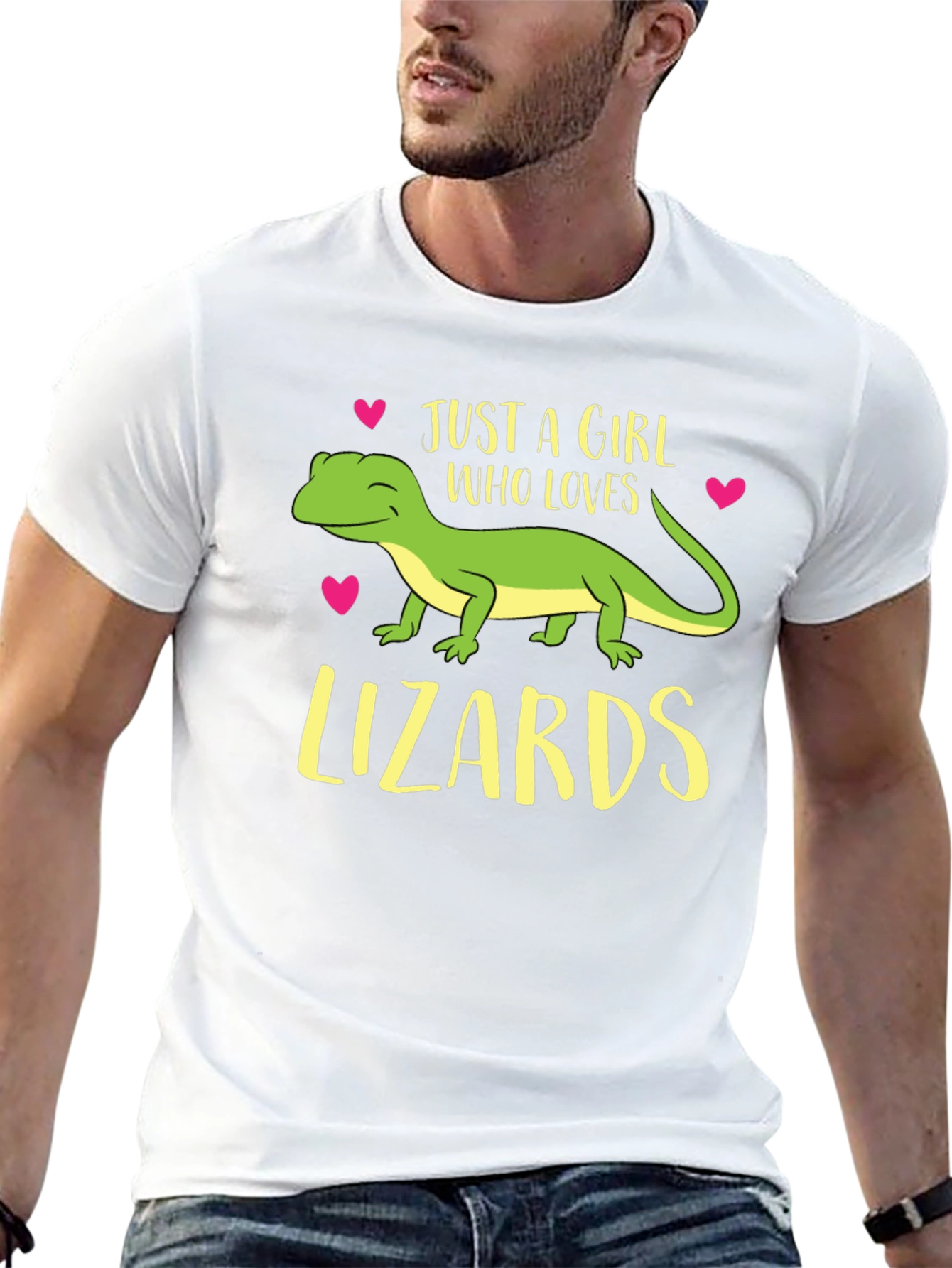 Just a Girl Who Loves Lizards T-Shirt