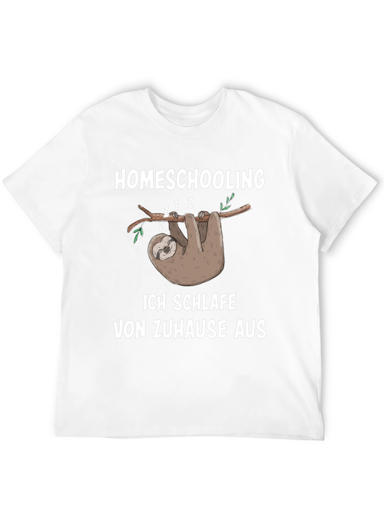 Homeschooling Sloth T-Shirt