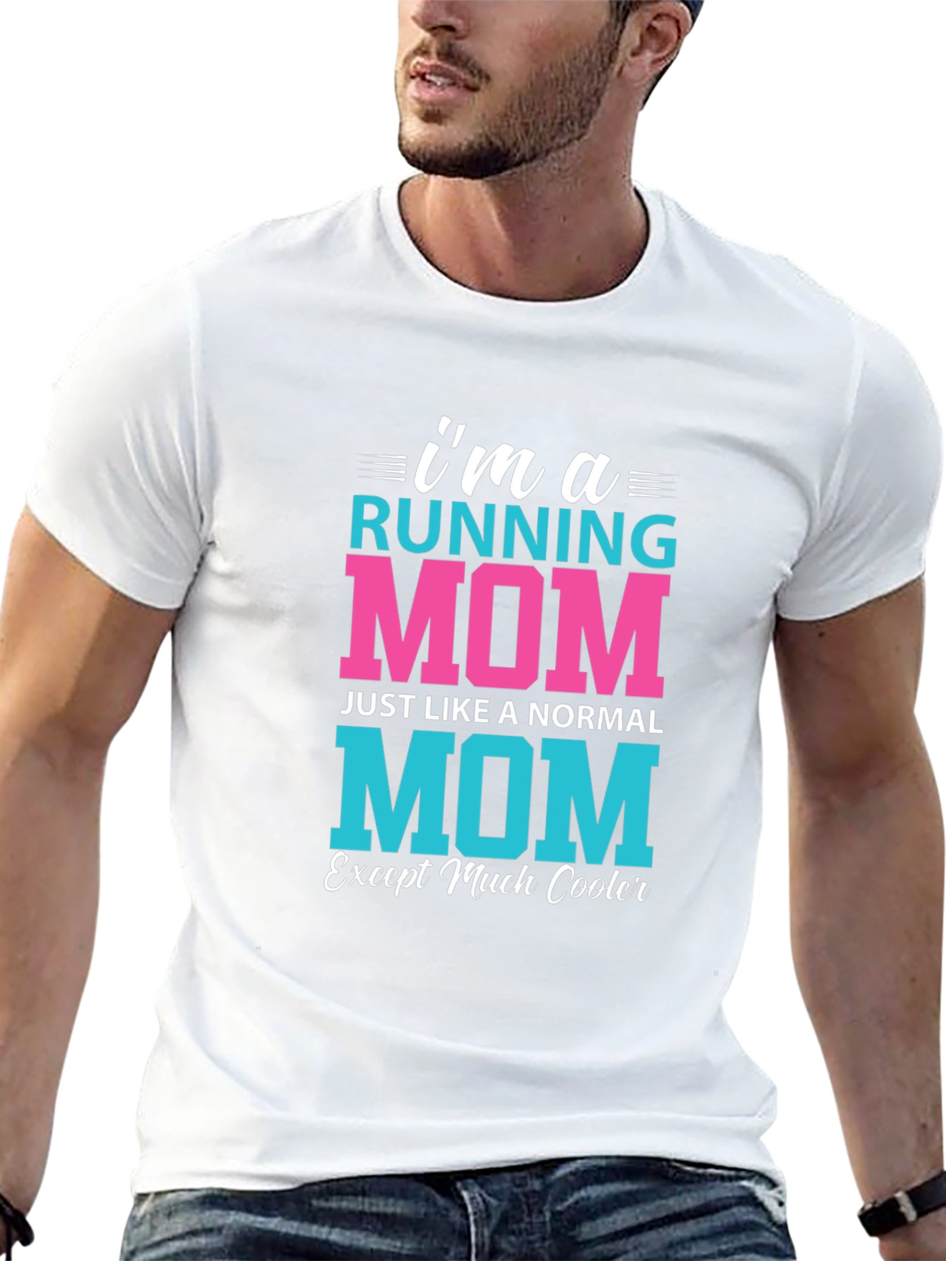 Running Mom T-Shirt - Cool Mom Edition