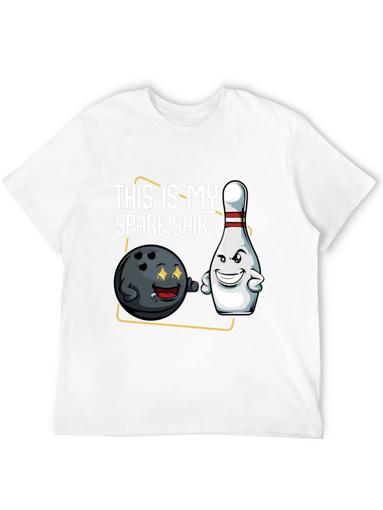 Funny Bowling T-Shirt - This is My Spare Shirt