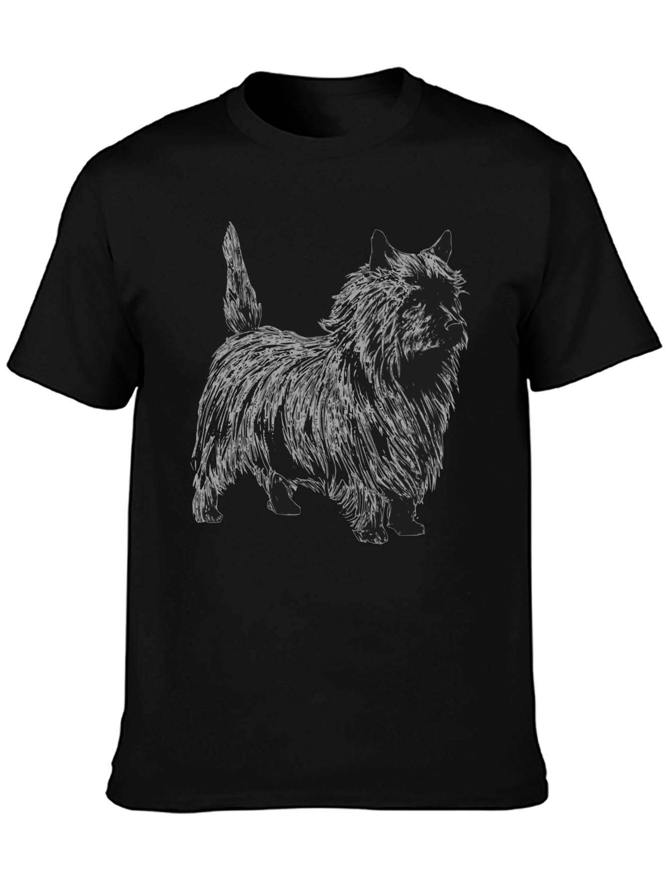 Dog Graphic Tee - Cairn Terrier Design