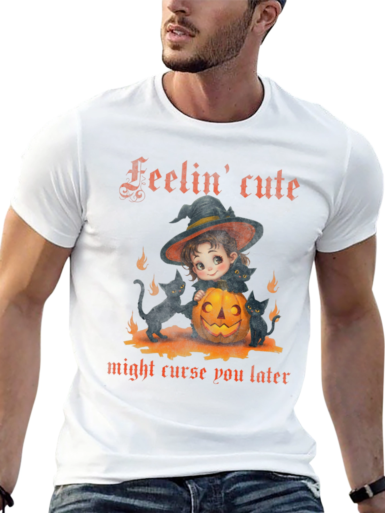 Feelin Cute Halloween T-Shirt