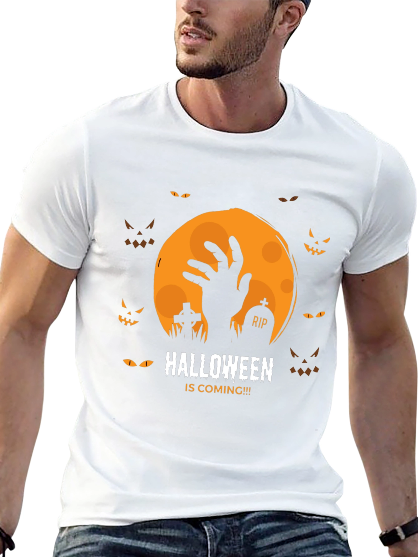 Halloween Is Coming Mens T-Shirt