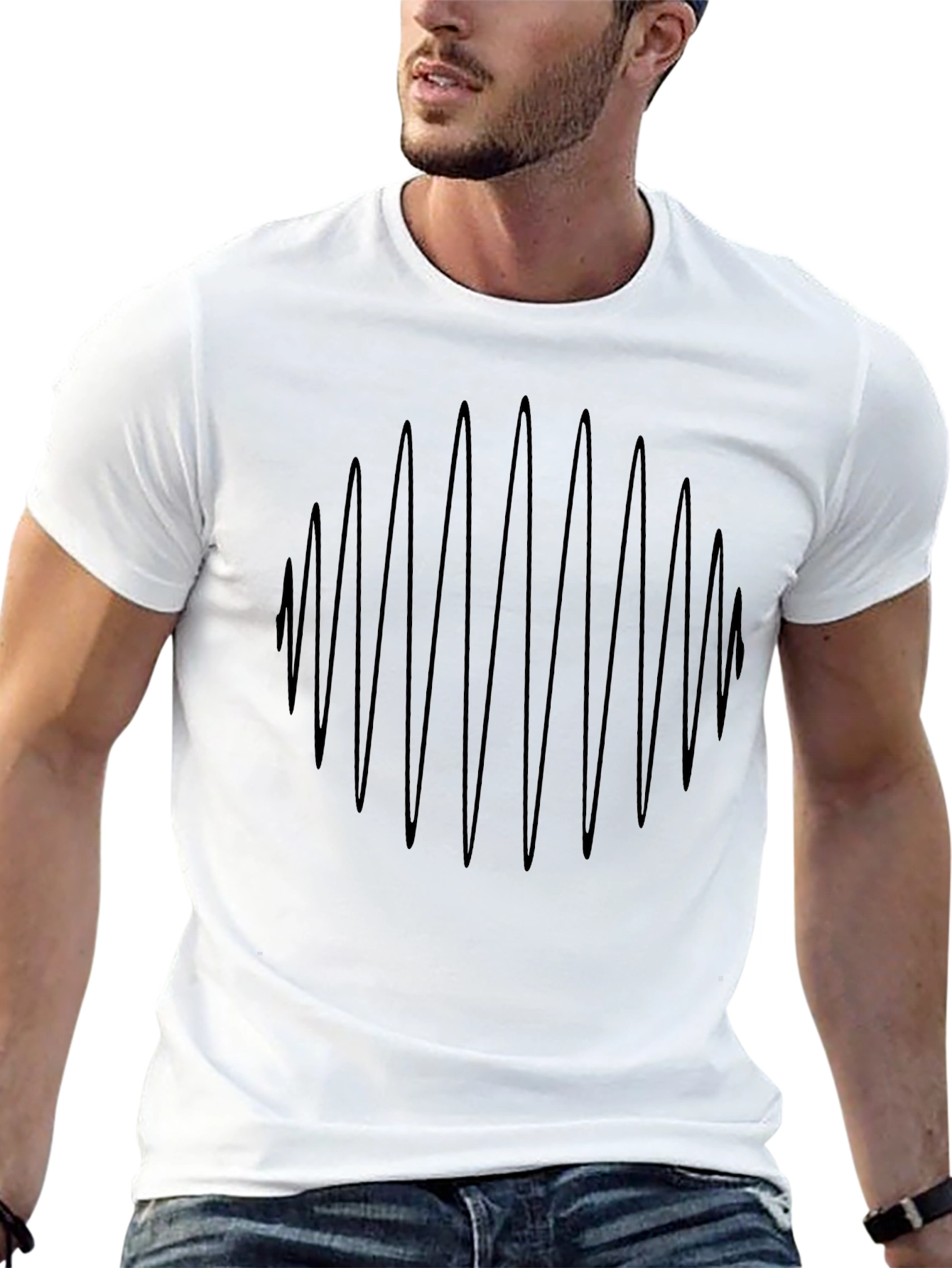 Black Graphic Tee - Arctic Monkeys Inspired
