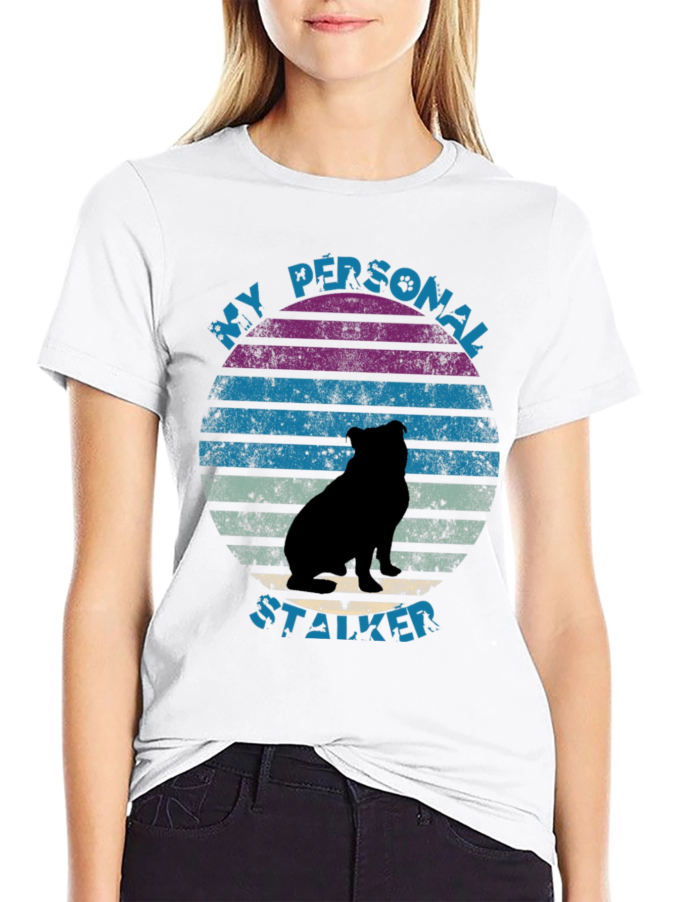 My Personal Stalker Dog T-Shirt