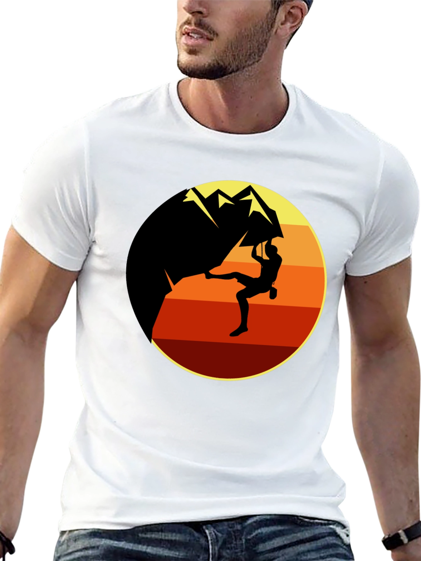 Mountain Climber Graphic Tee - Adventure Awaits!