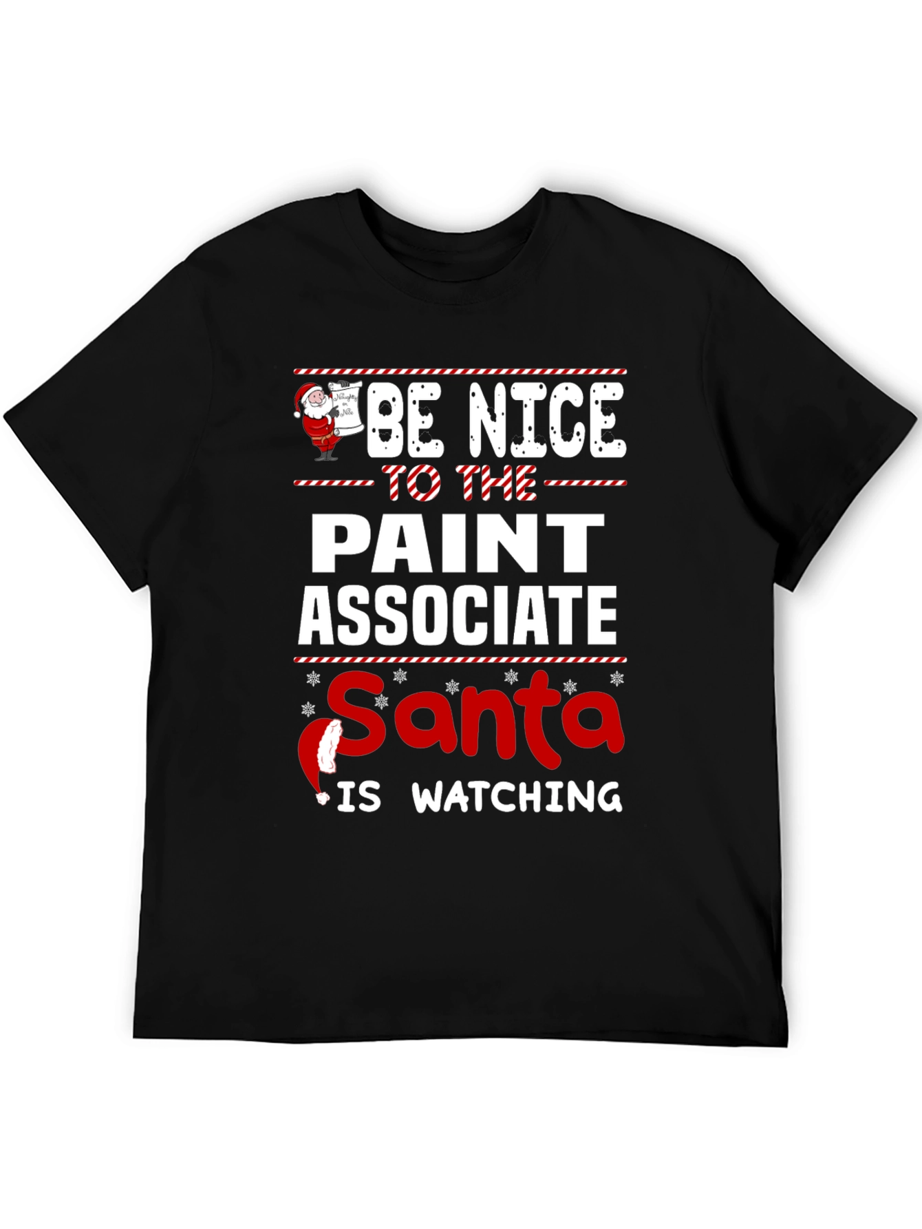 Funny Christmas Paint Associate T-Shirt
