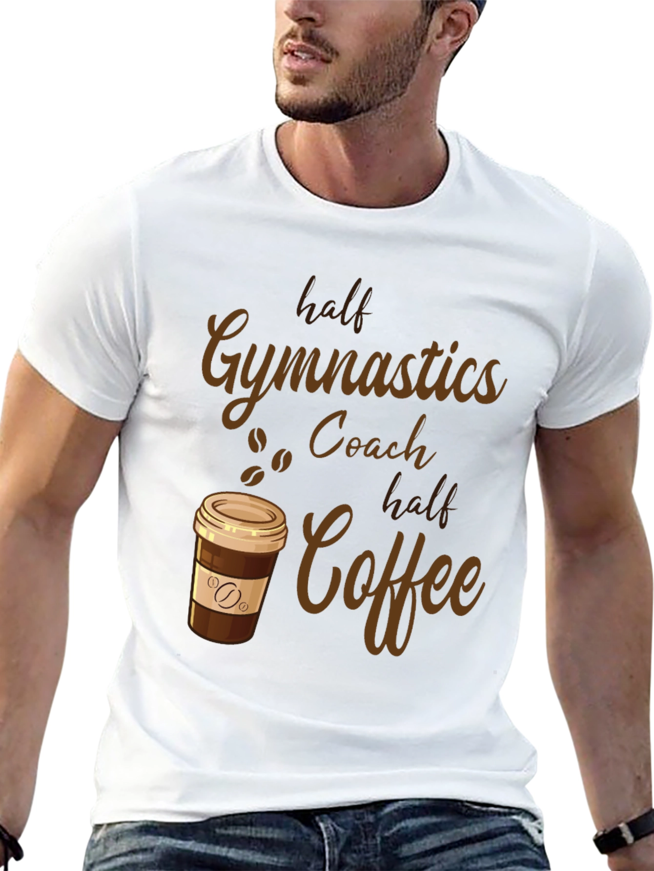Gymnastics Coach Coffee T-Shirt