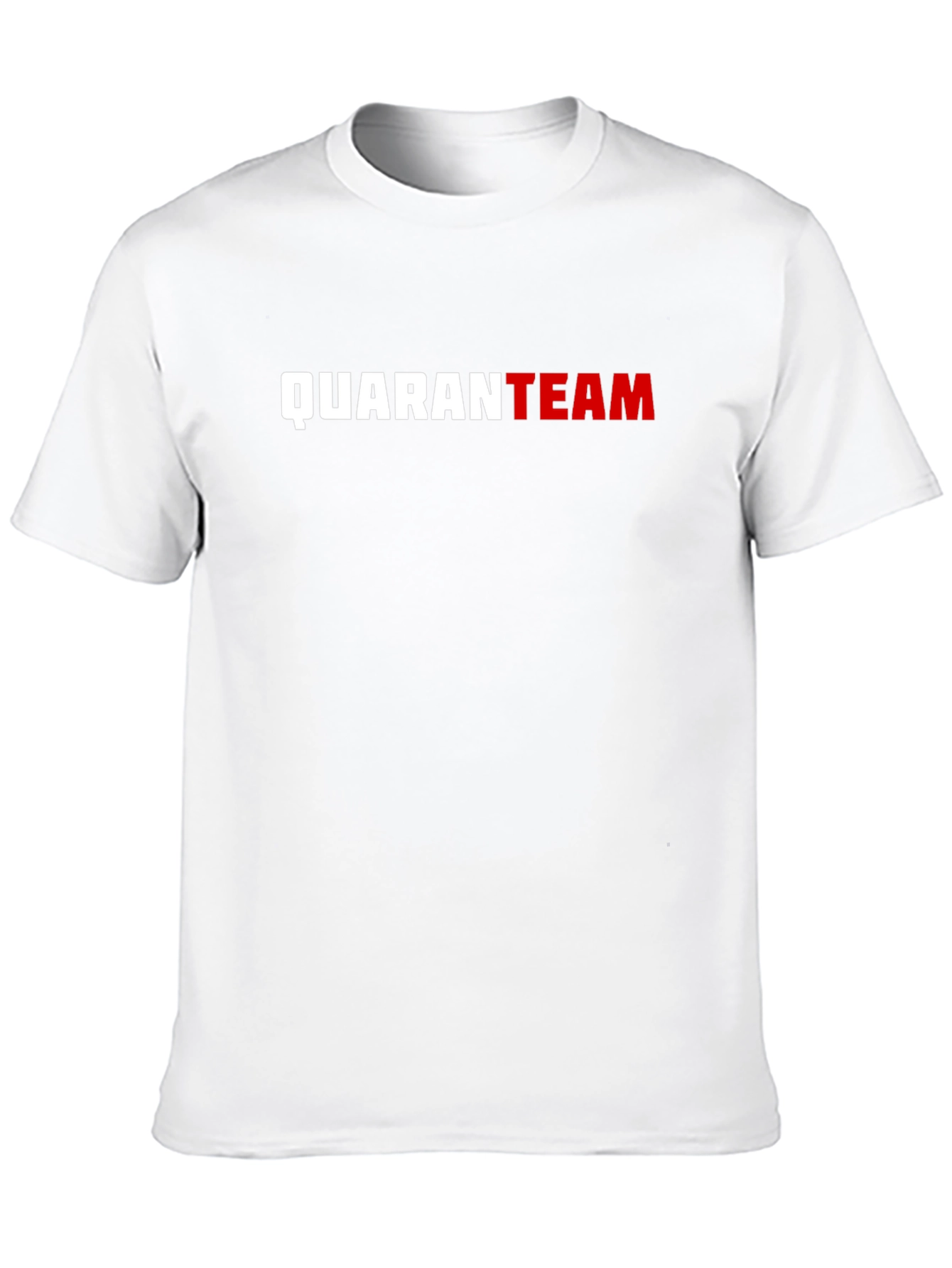 QuaranTEAM Black Graphic Tee