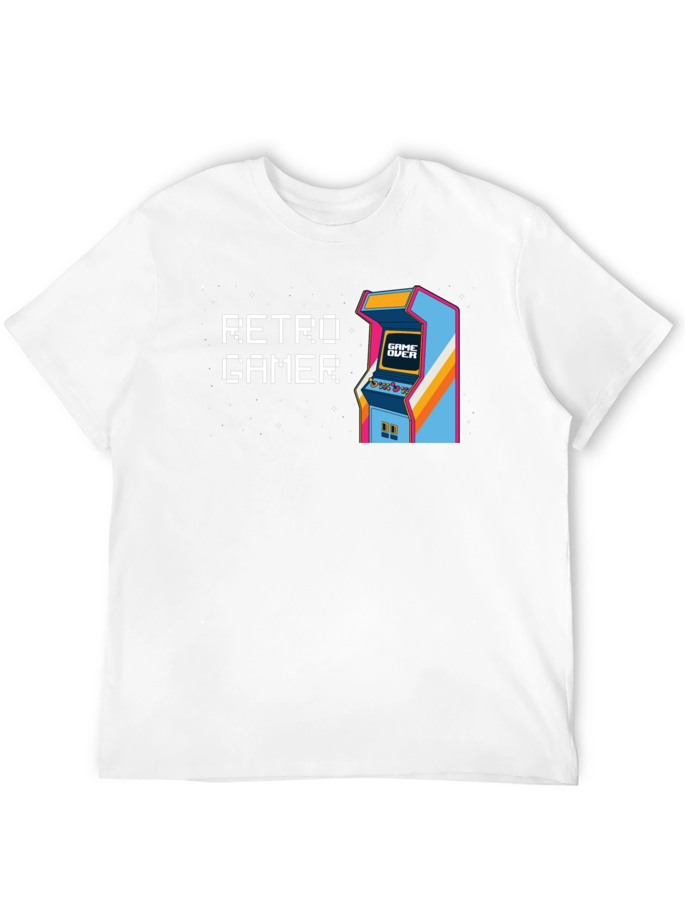 Retro Gamer T-Shirt - Arcade Console Design