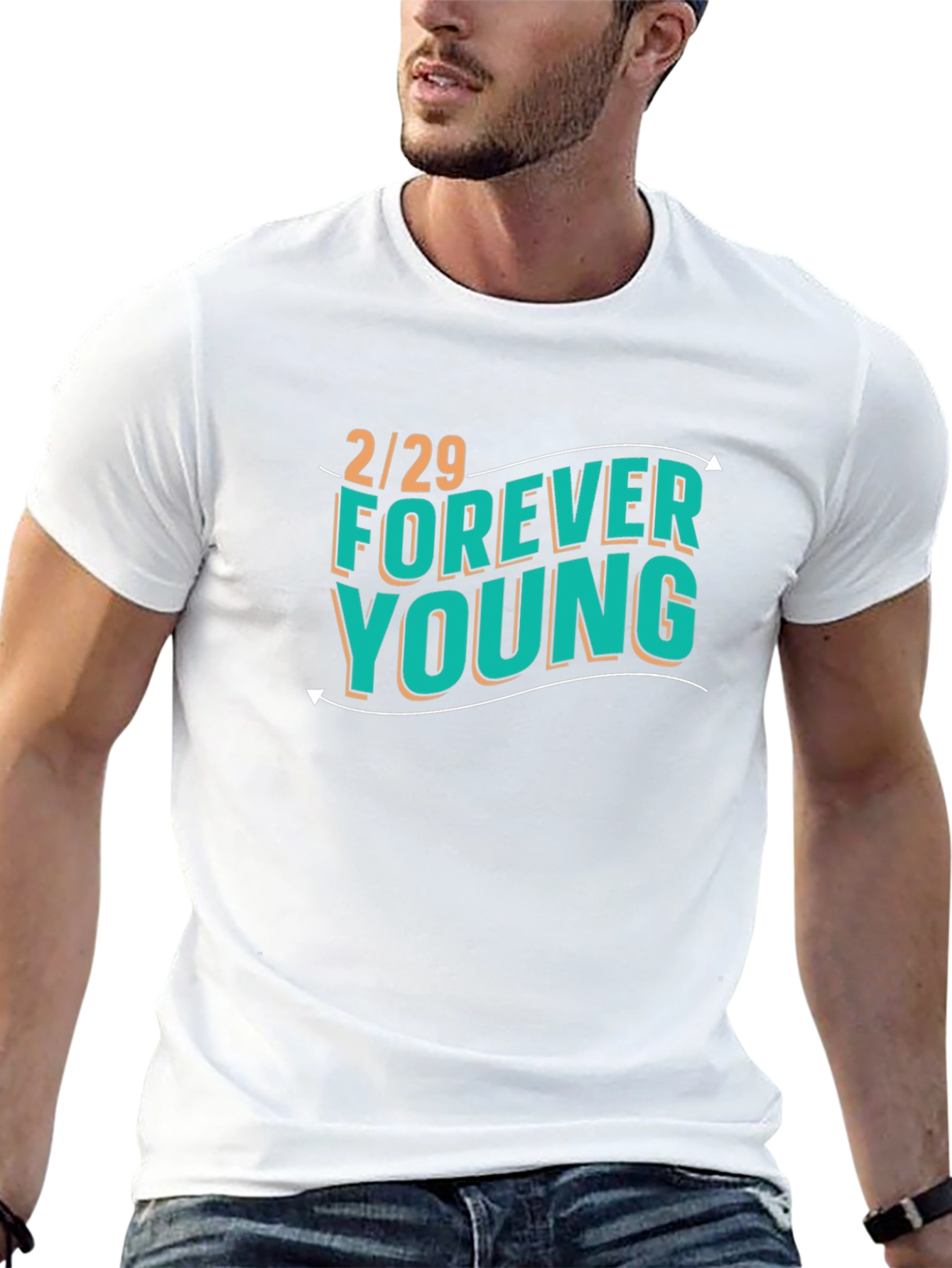 2/29 Forever Young Graphic Tee