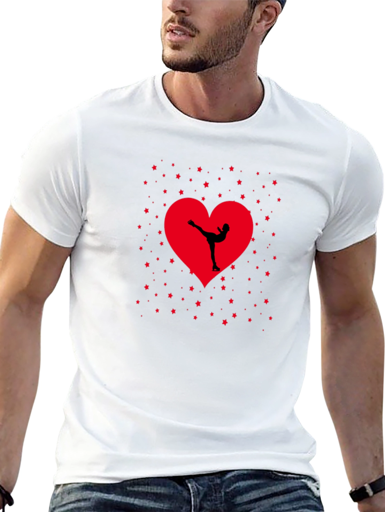 Roller Skating Heart T-Shirt