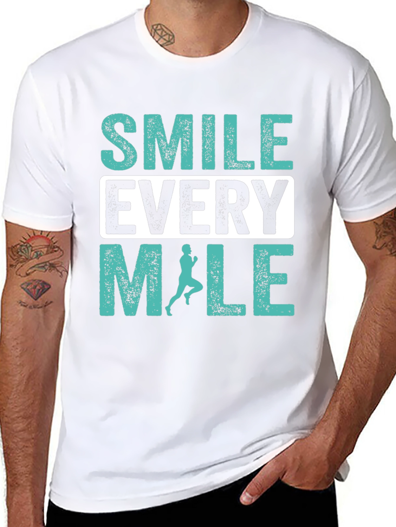Smile Every Mile Runners T-Shirt
