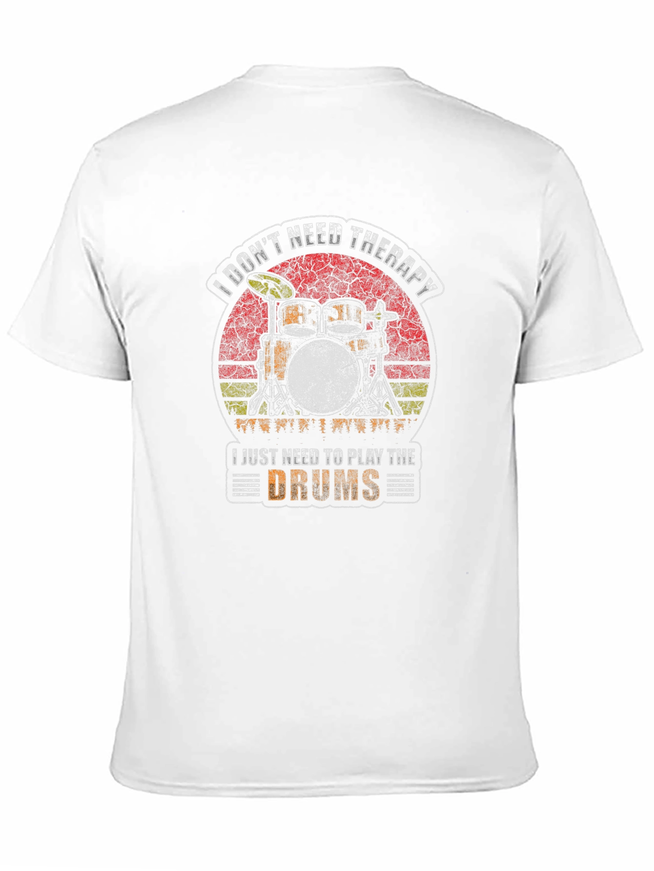 Drummer Therapy T-Shirt - I Dont Need Therapy Drums