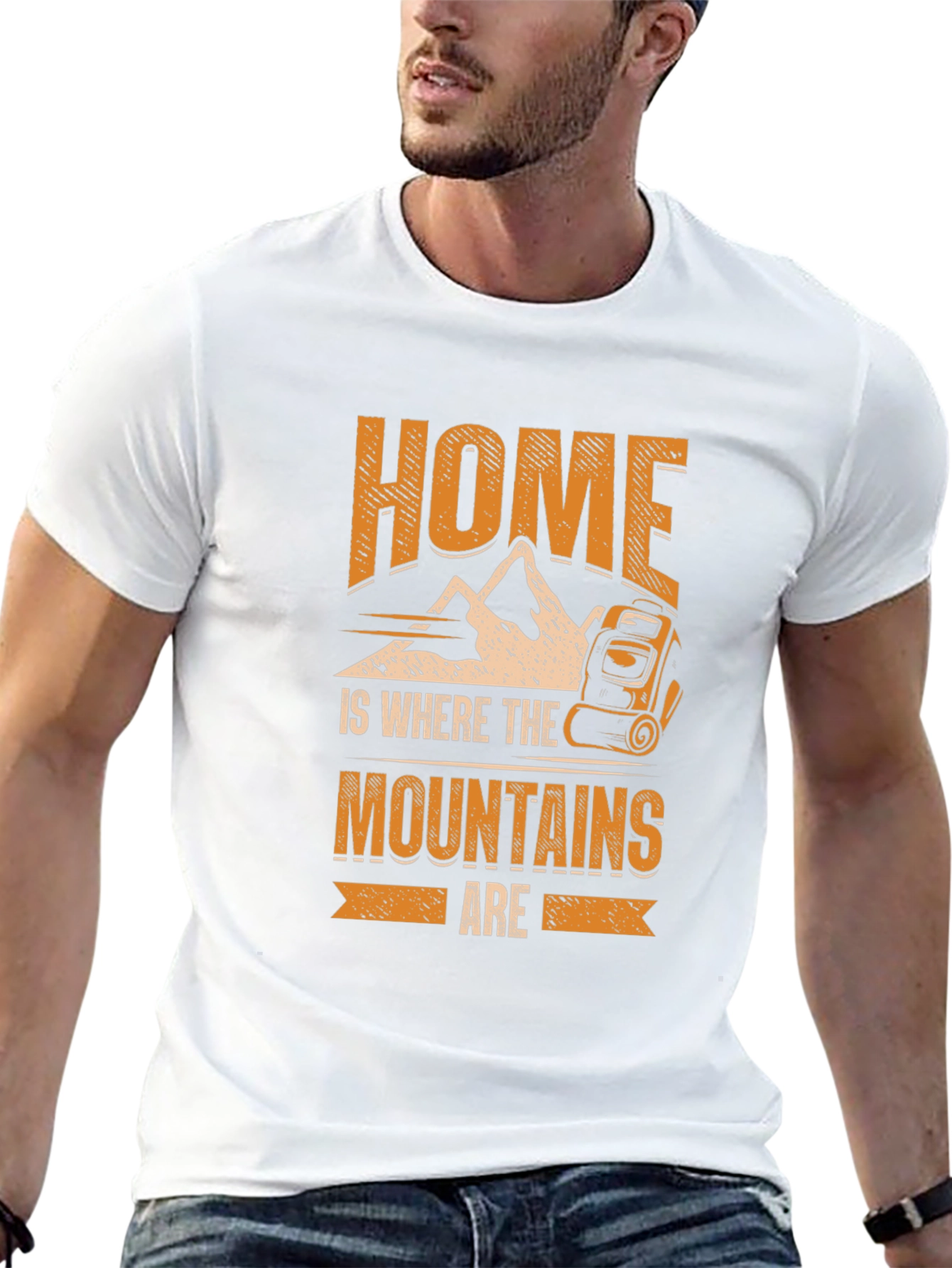 Home is Where the Mountains Are Graphic Tee