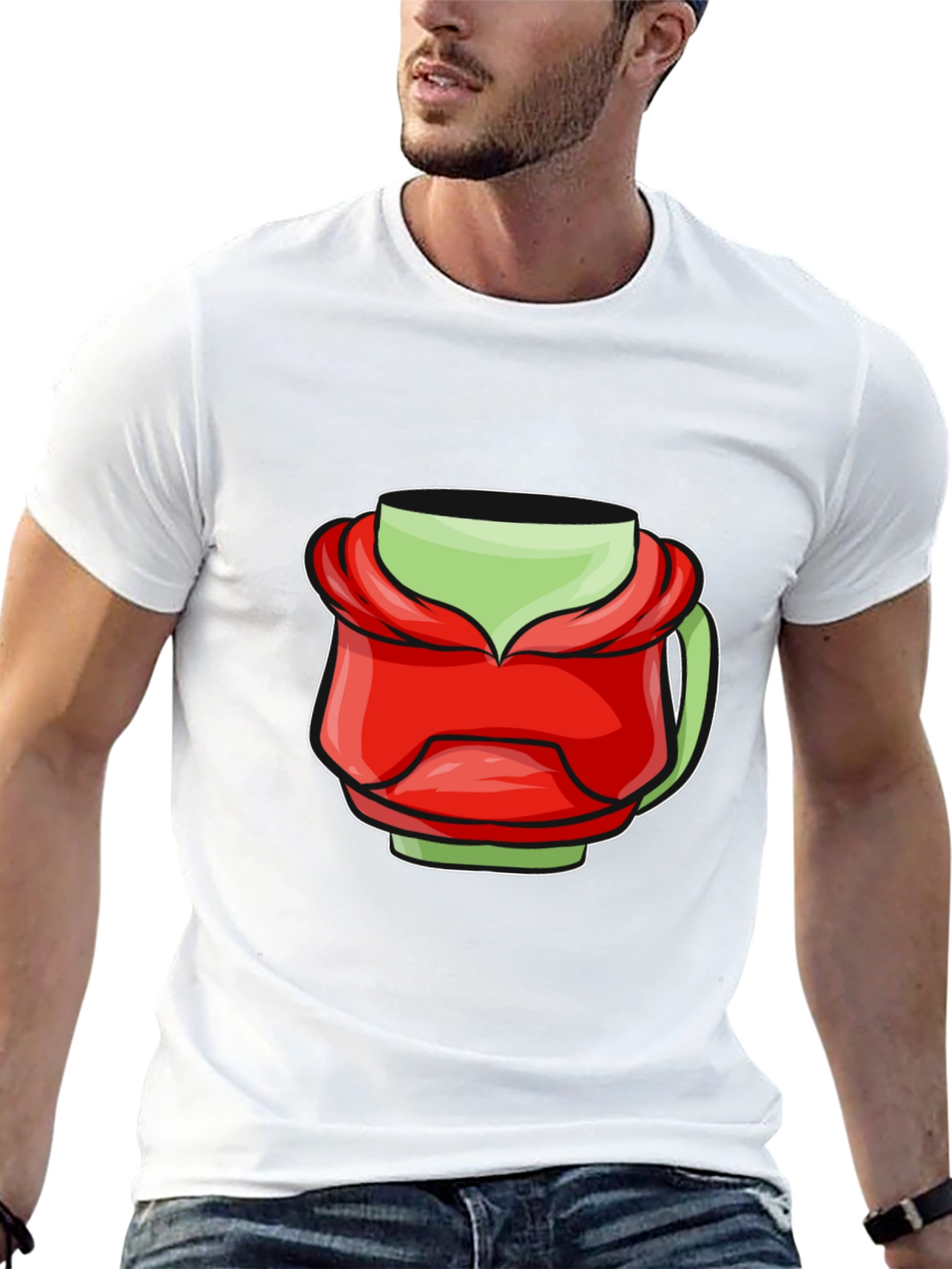 Hoodie Mug T-Shirt: Cozy Comfort