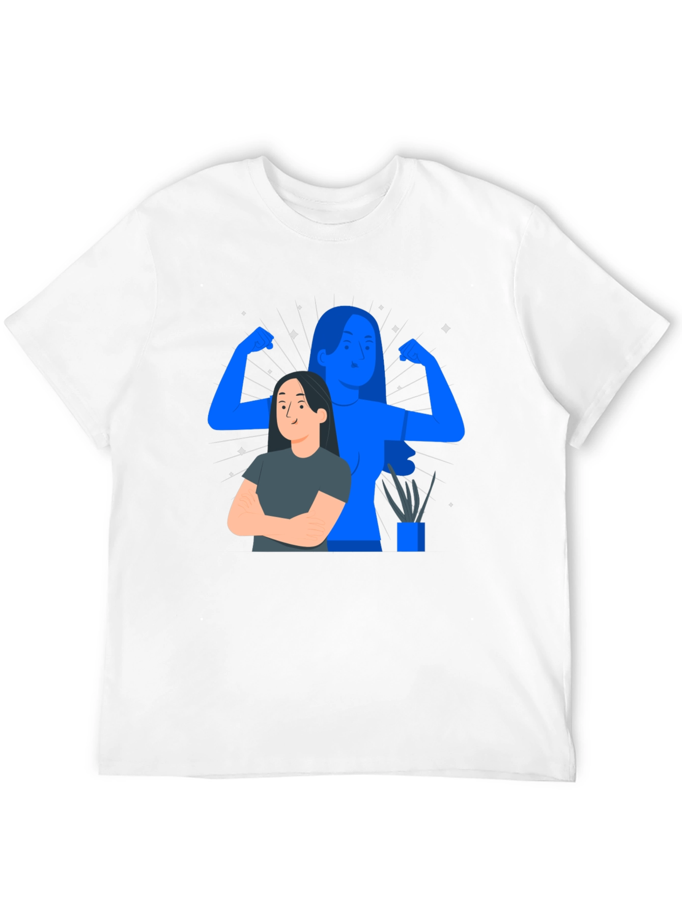 Empowered Womens Graphic T-Shirt - Black